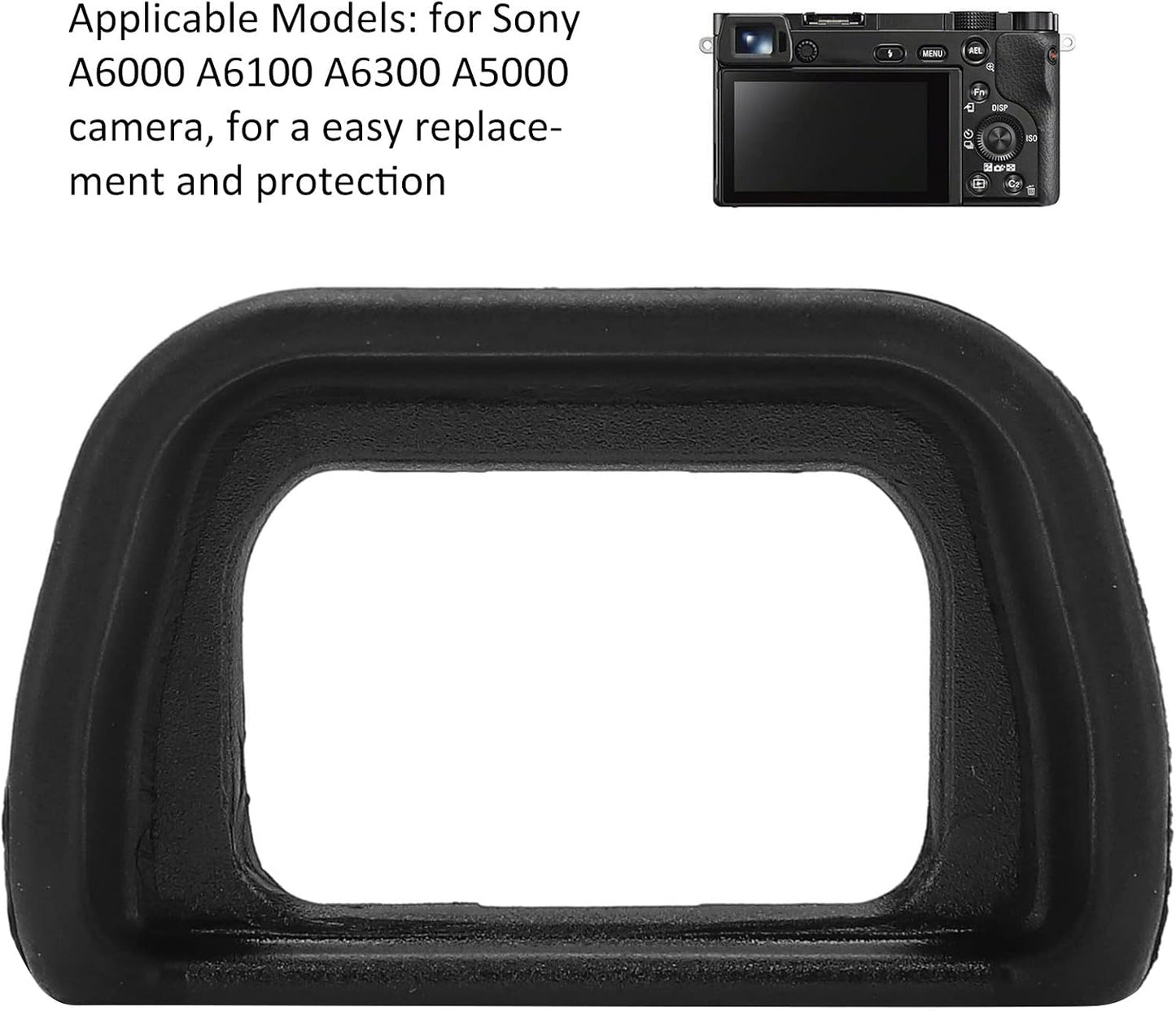 EP10 A6000 A6100 A6300 A5000 0.2oz Camera Eyepiece Eyecup with Level Device for Camera, Viewfinder Protecting, Less Bad