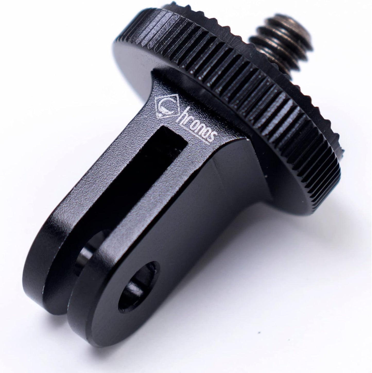 CHRONOS Black Aluminum Tripod Adapter Mount for GoPro Cameras
