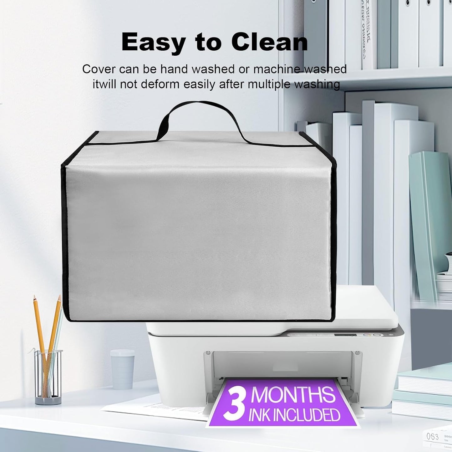 4227e/4255e/4155e Waterproof Dust Cover Printer Cover Heavy Duty Nylon Case for HP DeskJet DeskJet Wireless All-in-One