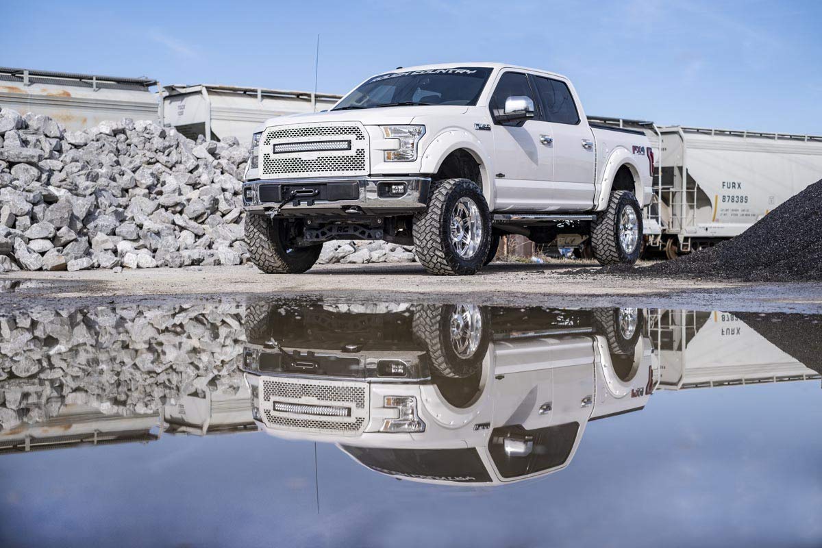 Rough Country Hidden Winch Mounting Plate for 2015-2020 Ford F-150 | V8-51007