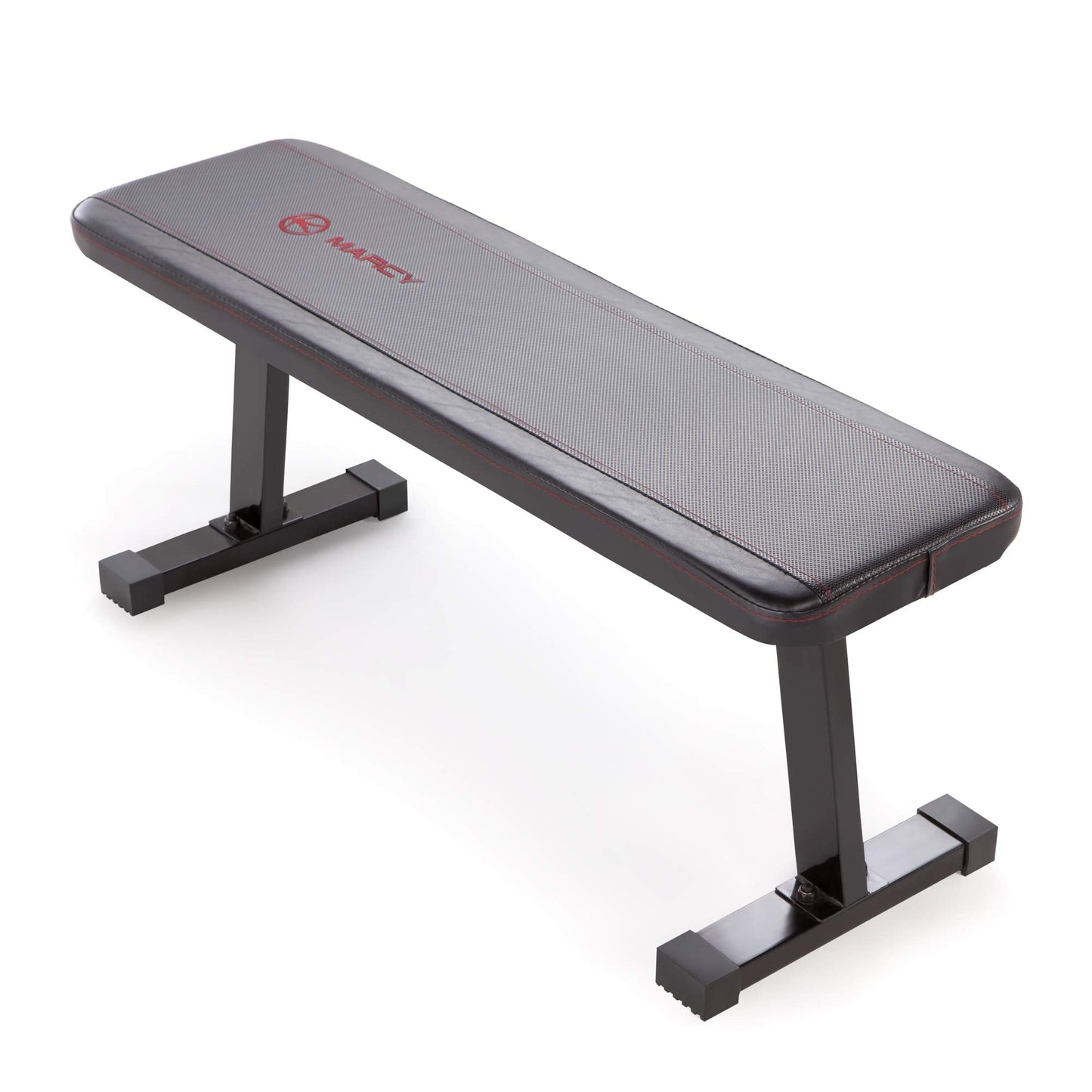 Marcy Flat Utility 600 lbs Capacity Weight Bench for Weight Training and Ab Exercises SB-315 , Black
