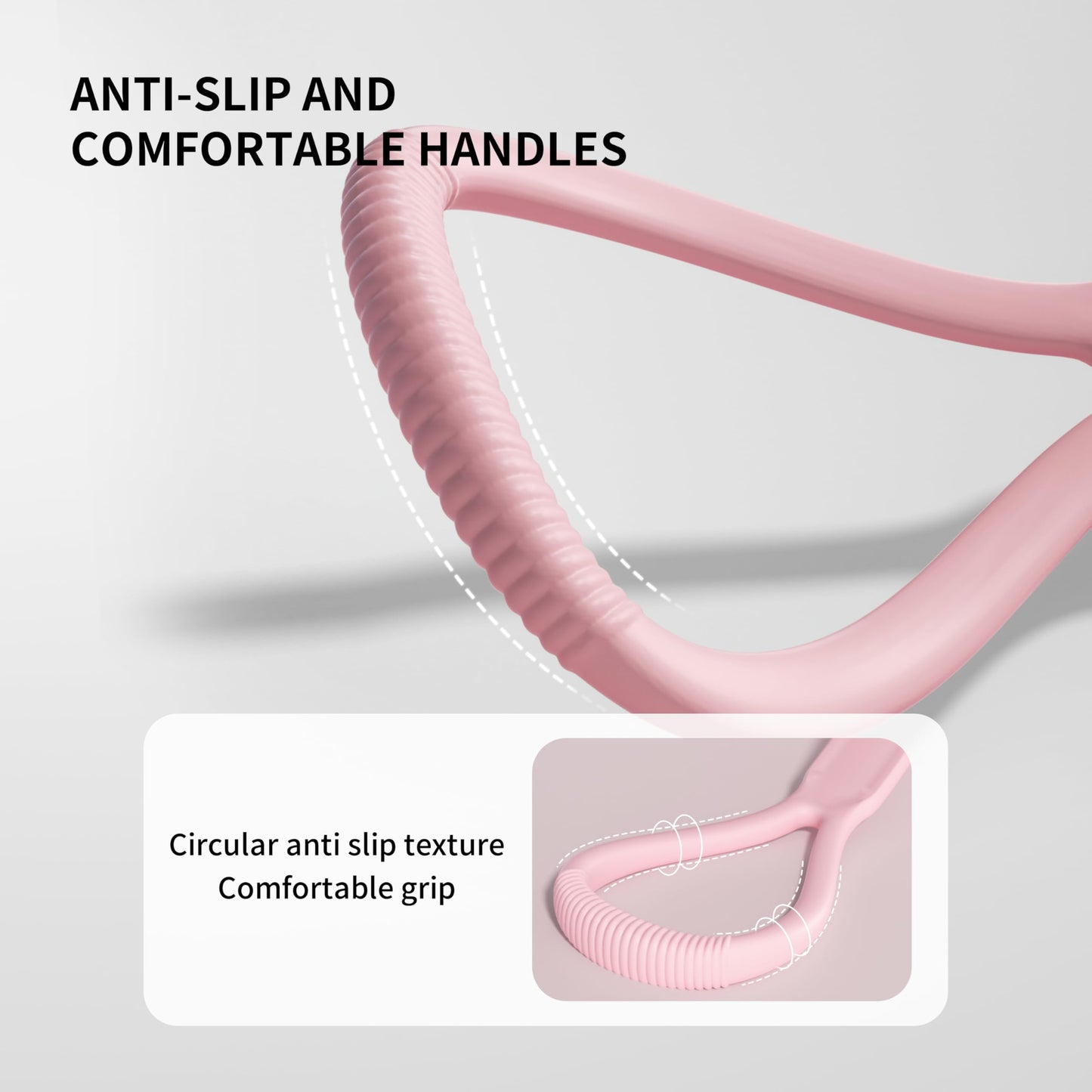 PROIRON Figure 8 Resistance Bands with Handles Exercise Band 15/25/35LB Stretch Bands for Yoga arm Chest and Shoulder Stretch Resistance Band for Women- Set
