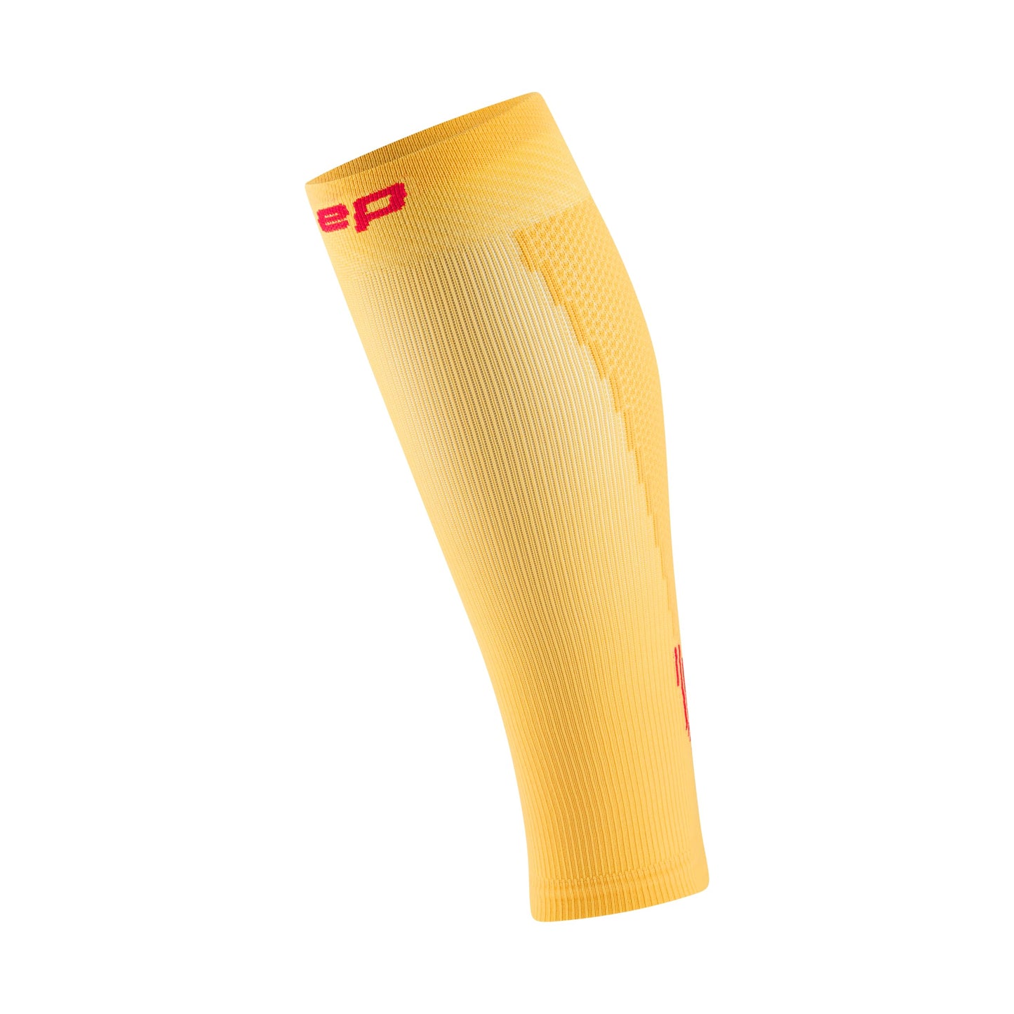 CEP Core Run Compression Calf Sleeves 5.0, Marigold/Burgundy, Women, III