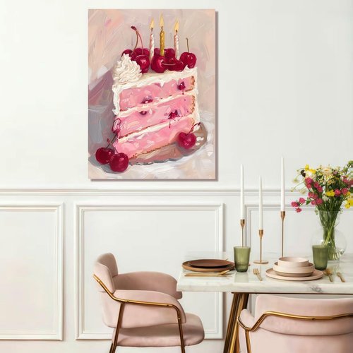 JIMUJIA Custom Canvas Art Print - Personalized Unframed Wall Decor for Office, Living Room, Bedroom (30"x40")