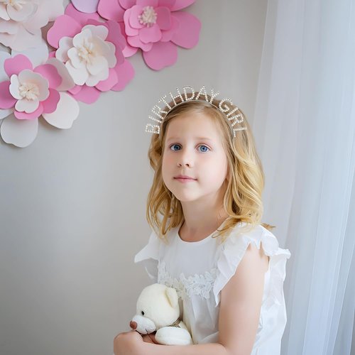 Birthday Girl Crown - Silver With Iridescent Streamers | Perfect Party Accessory