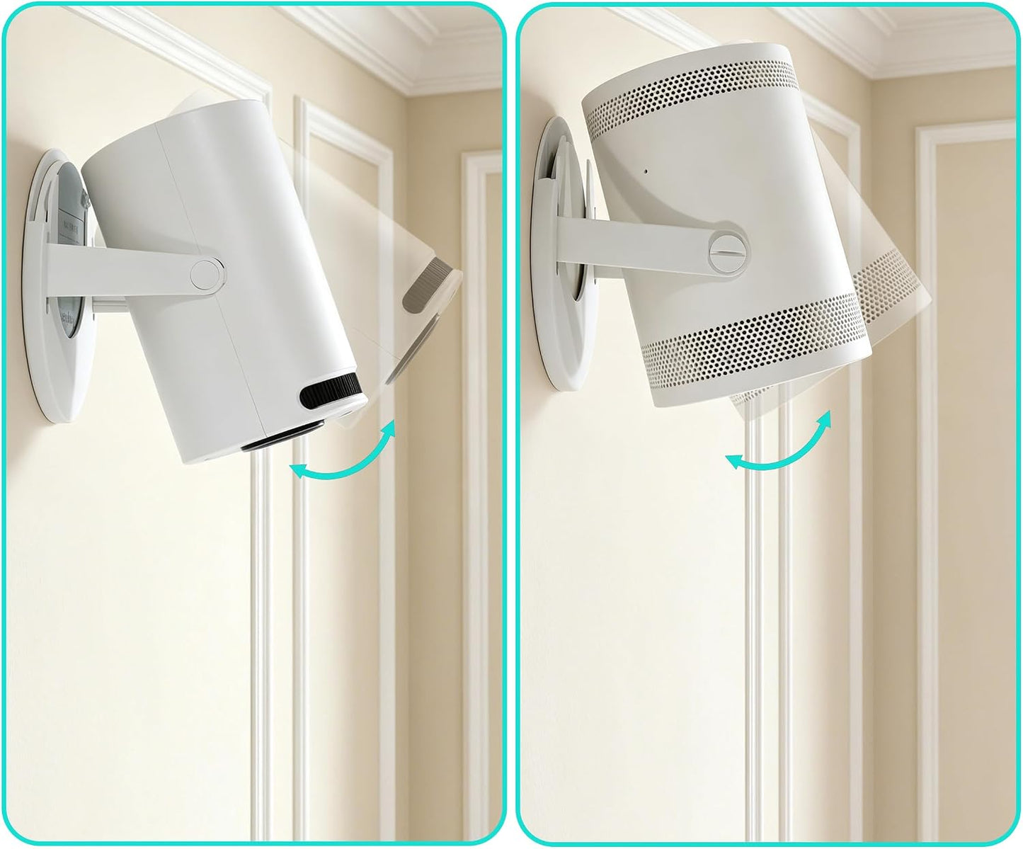 Tjweiqing HY300/Freestyle 2 HY300 3D-Printed) Projector Mount Compatible with Samsung Freestyle Projector, Compatible