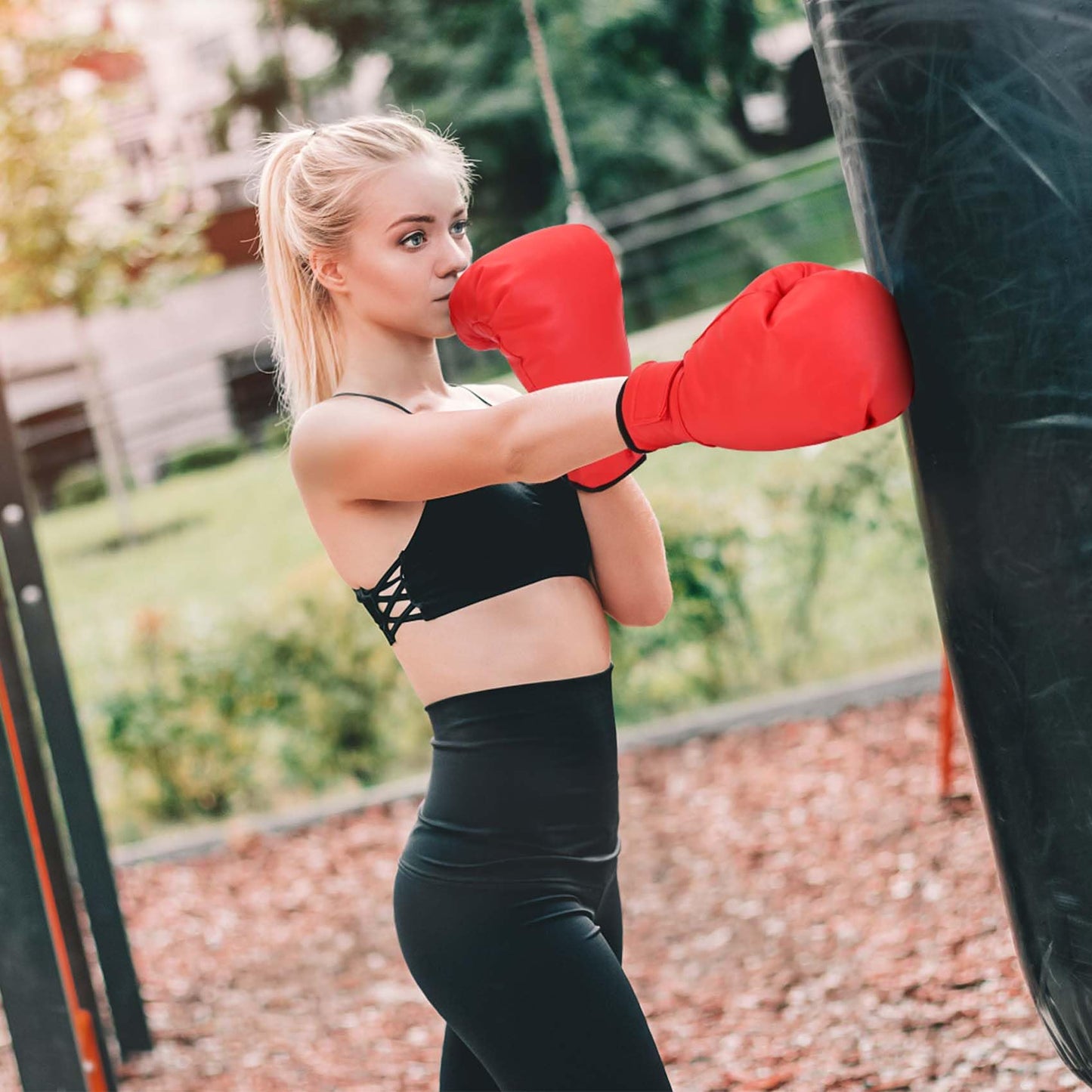 Micnaron 2 Pairs Boxing Gloves for Beginners & Kids, Boxing Training Gloves Suitable for Men & Women, Lightweight Shockproof Gloves for Training & Practice