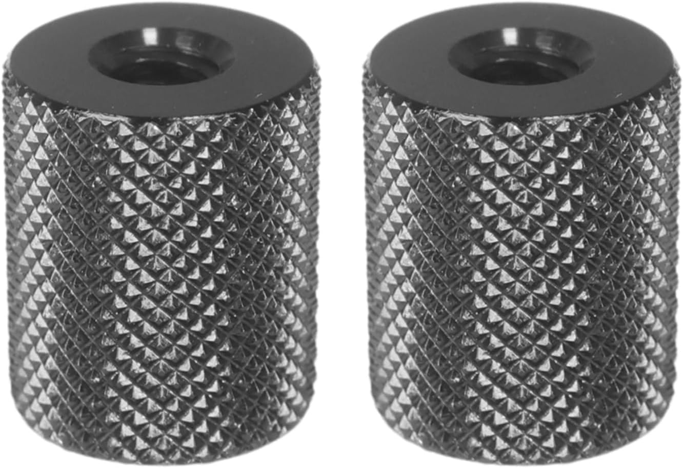 JINPIAOPIAO 2Pcs 1/4Inch 1/4Inch Aluminum Alloy Female to Female Thread Adapters for Camera Tripods Monopod Selfie
