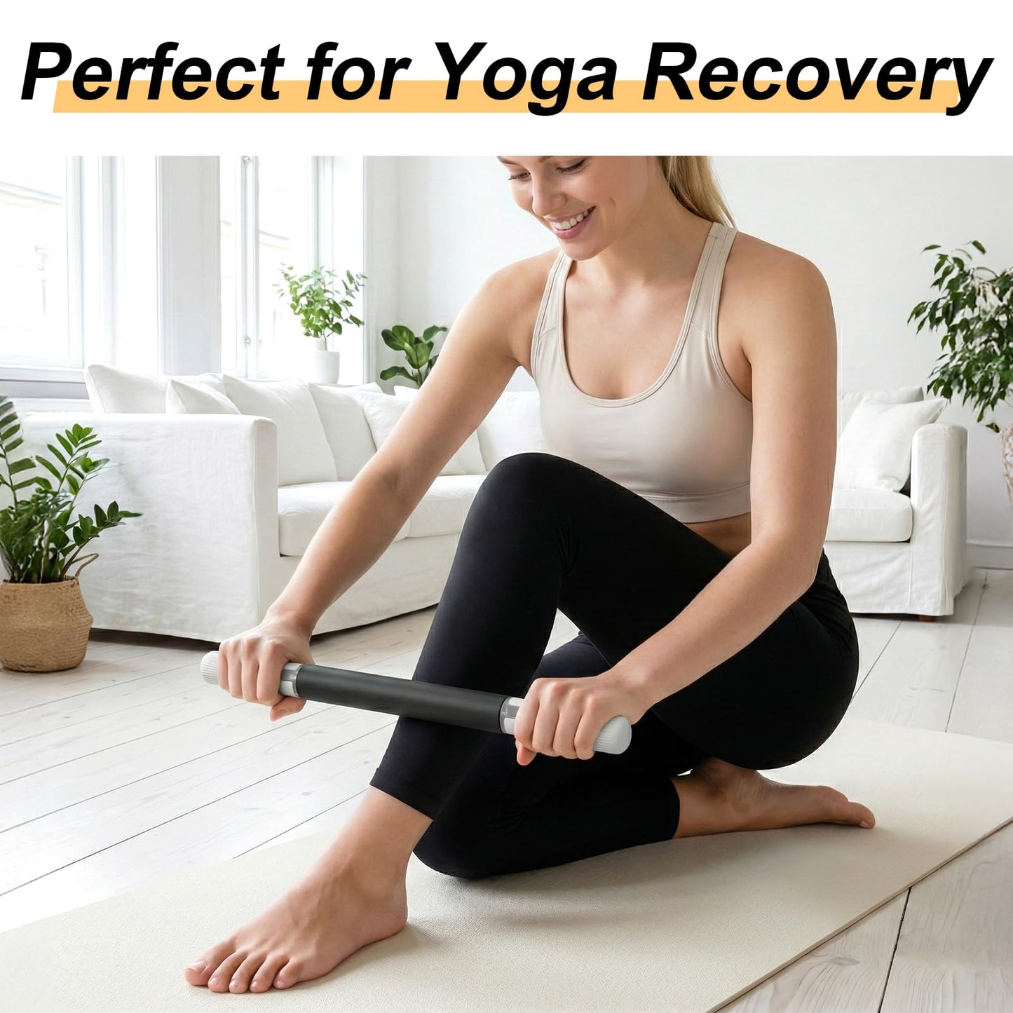 ZanLLW Foam Roller, Massage Roller, Muscle Roller Stick, Neck Massager for Muscles Relief, Therapy Roller Stick for Legs, Calf, Thigh, Lipo, Massage Rolling Pin, Help Sore Muscle Recovery