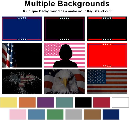Custom Flag 3x5 Ft - Double-Sided Outdoor Design | Personalize with Your Text, Photo, or Logo