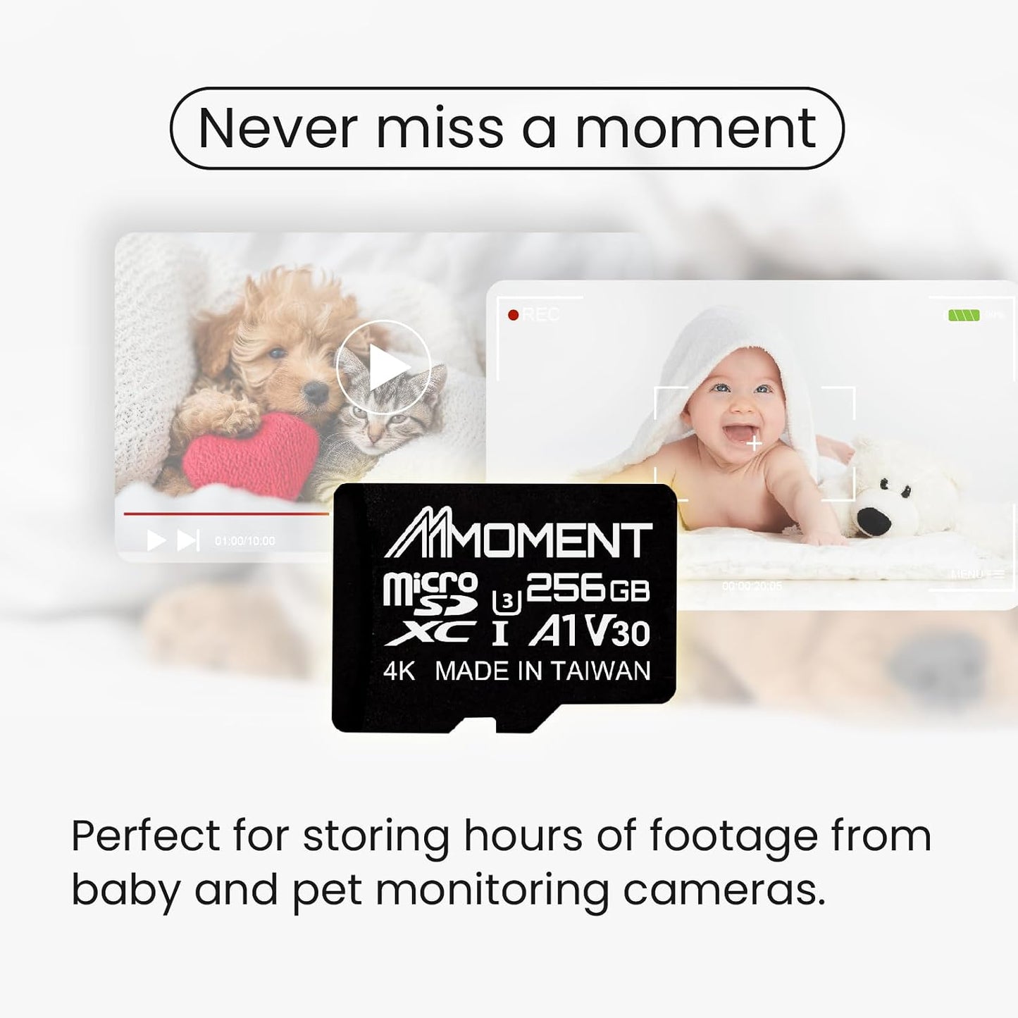 MMOMENT 256GB MM13 A1, U3, V30, 10 100 70 Micro SDXC Card, Jolly, UHS-I, Class Compatible, Read Speed Up to MB/s