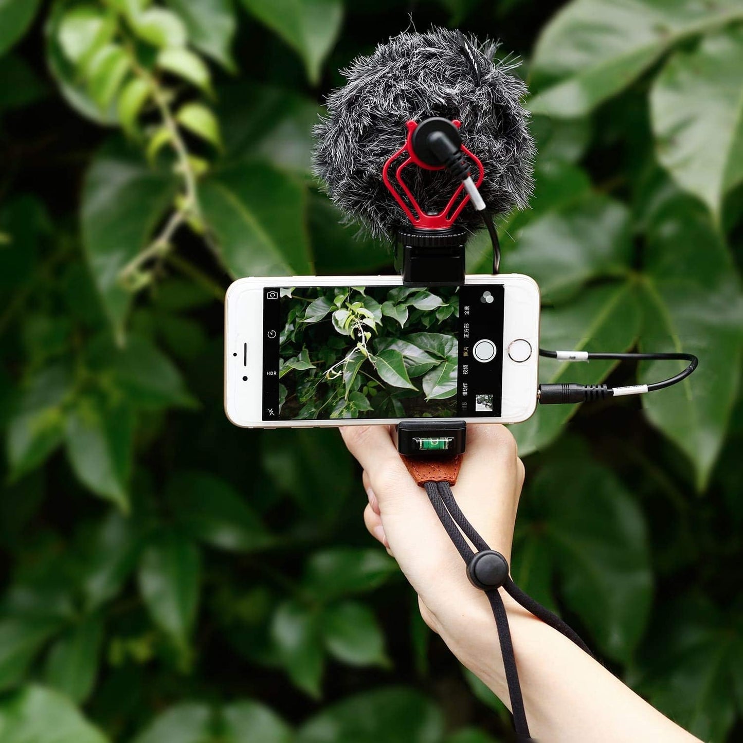 BOYA MM1 Universal Camera Microphone Super-Cardioid Shotgun Microphone with Shock Mount for Camera, Consumer, Camcorder