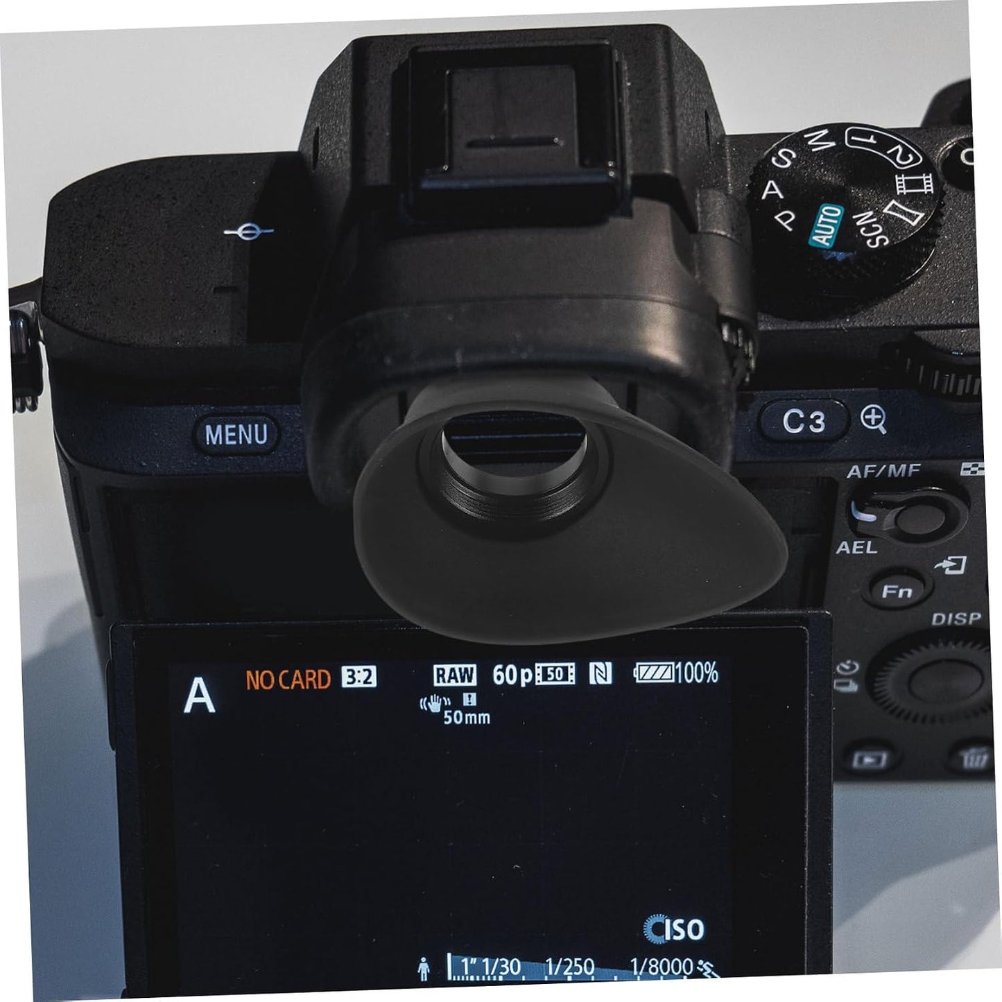 Durable Replacement Viewfinder Eyecup for Cameras - Easy Installation