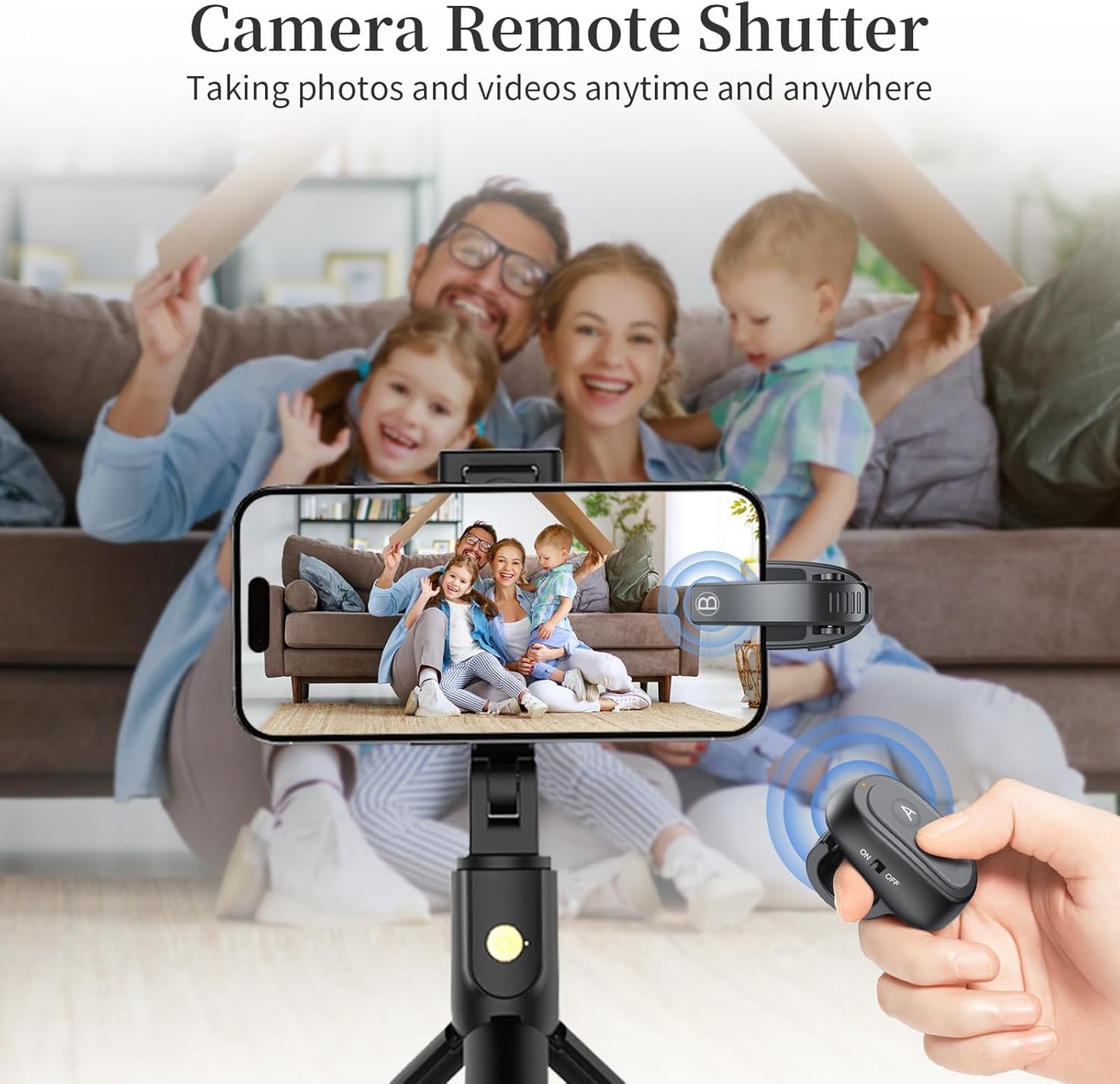 Resptasski [2 Clips] Finger Ring Kindle Page Turner Remote Control for Paperwhite: Rechargeable Wireless Clicker