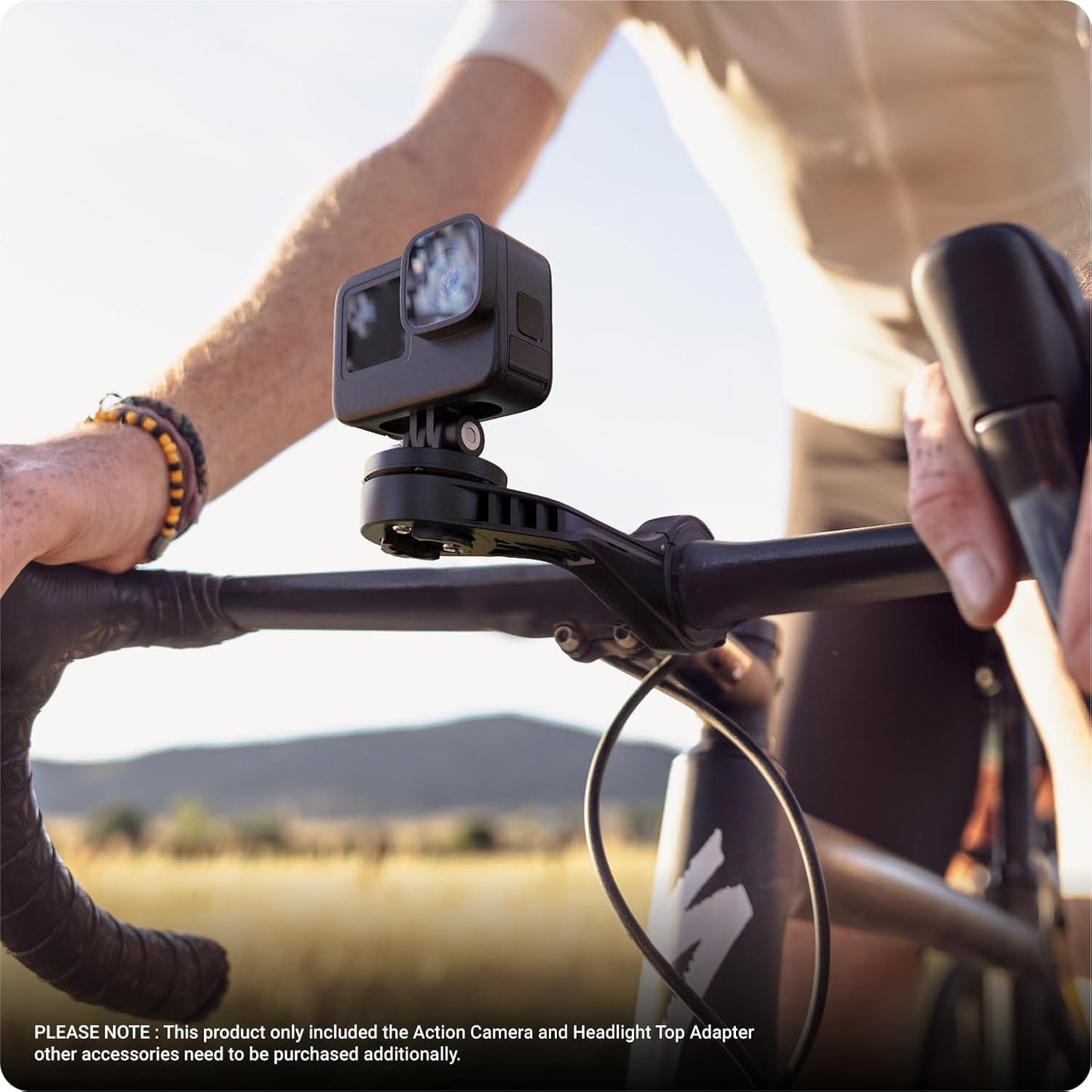 TUSITA Universal Action Camera and Headlight Mount Adapter for Garmin