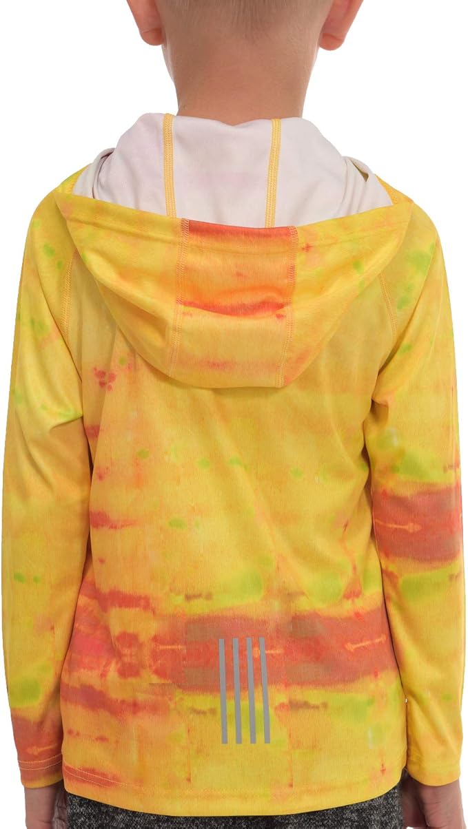 Hoodies for Boys Outdoor Recreation Shirts - Youth Athletic Tops Sun Protection UPF 50+