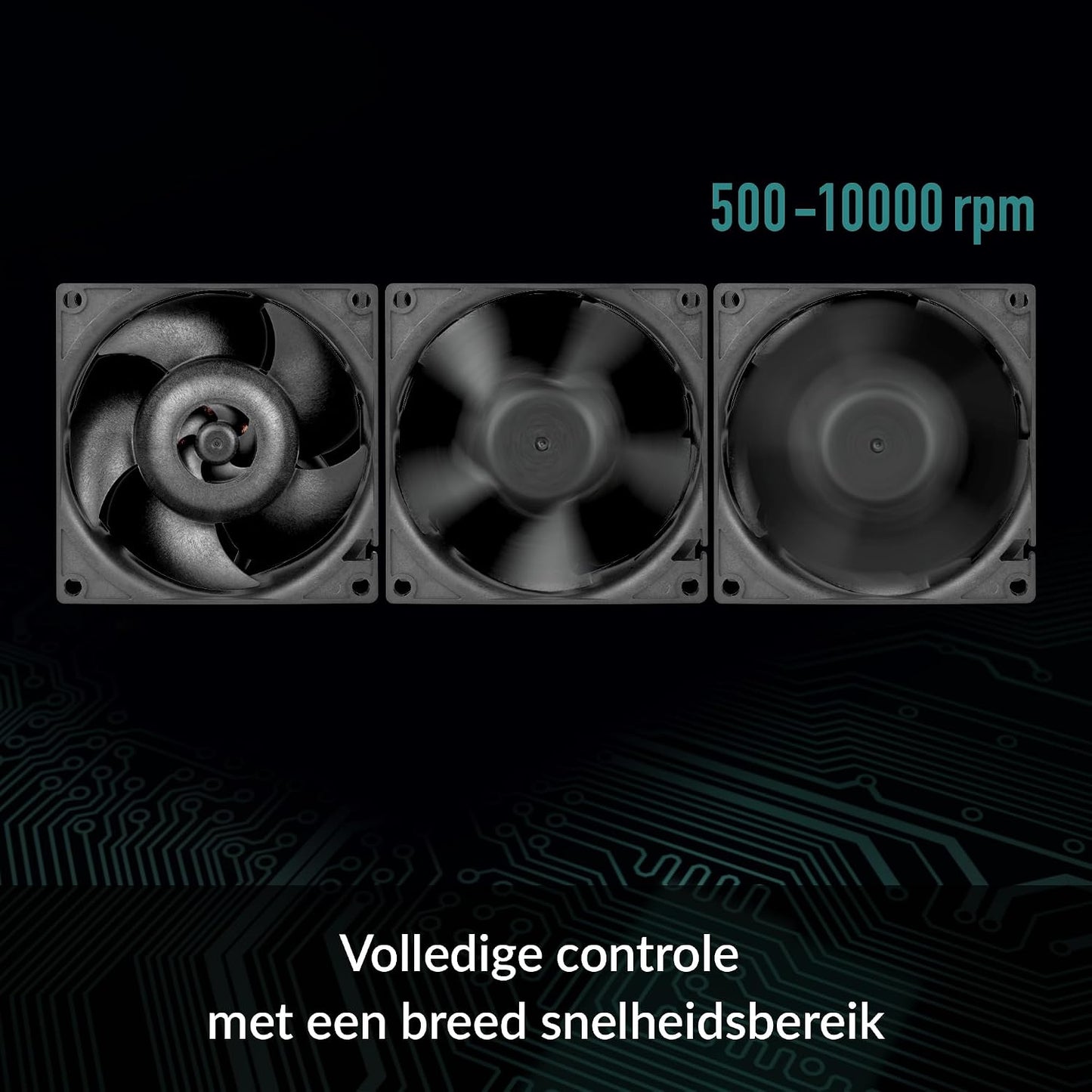 S8038-10K 80x80x38 mm, 50010000 4-pin 12 ARCTIC - Server Fan, RPM, PWM Regulated, Connector, V DC, Rack Cooling Fan