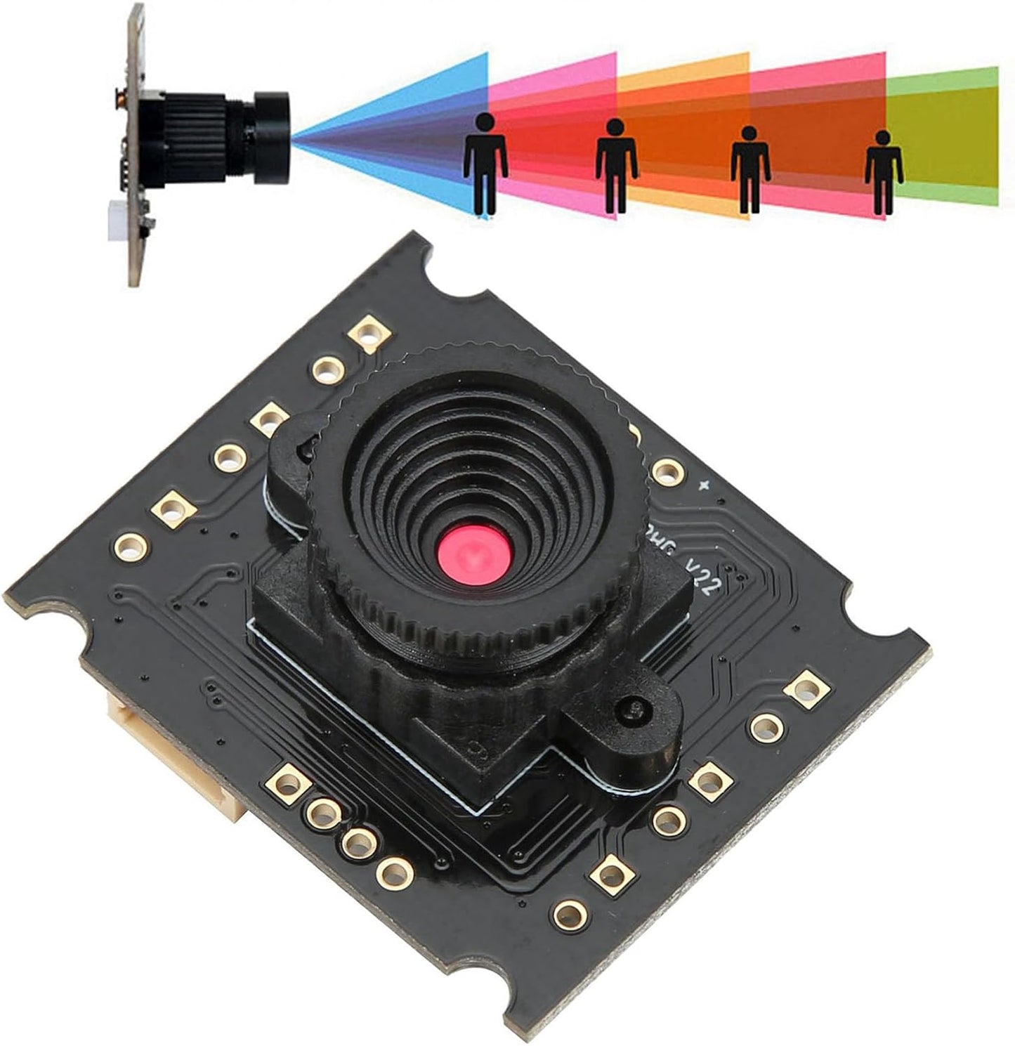 Walfront HBV-W202012HD 10/OS 1280x720P USB Camera Module, Camera Module USB Interface for WinXP X/L inux/Android