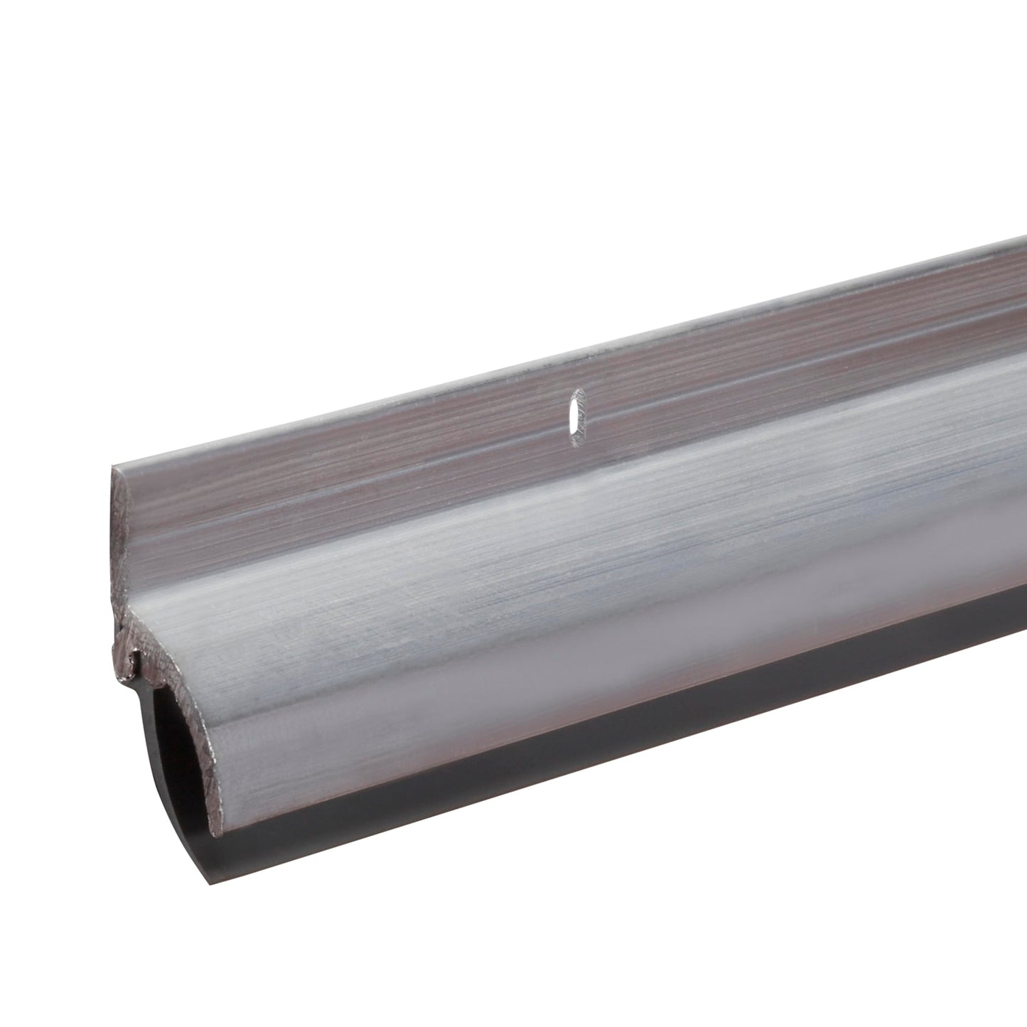 M-D Building Products 05546 36 in. Silver Aluminum and Vinyl Drip Cap Screw-on Door Sweep
