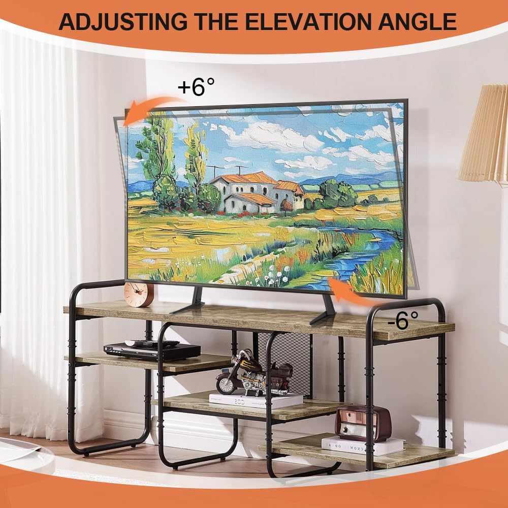 KKTONER 27-65 inch 800x400mm 88lbs Universal TV Stand Base TV for Flat Screen TV Metal Stand Legs Adjustable Table Top