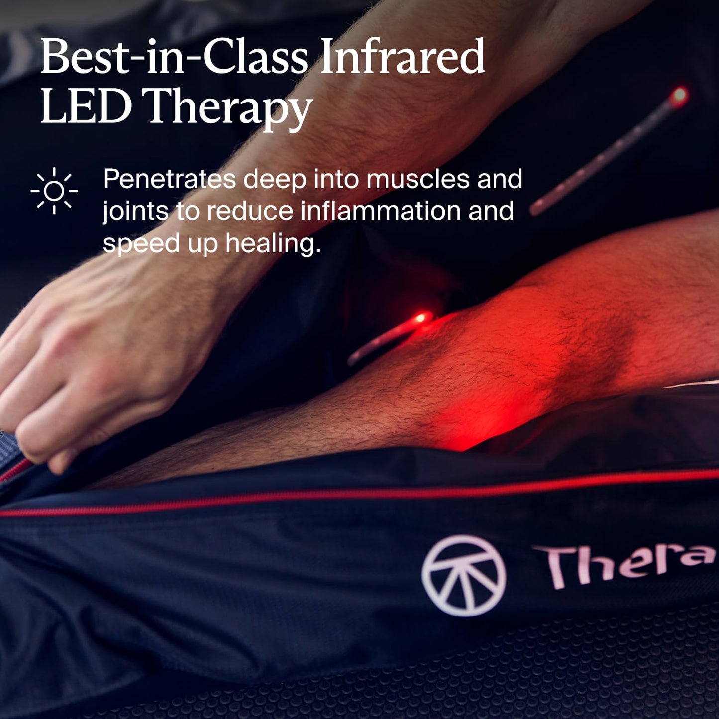 Therabody JetBoots PRO Plus - Wireless Compression Boots with Vibration & Light Therapy - Muscle Recovery, Pneumatic Leg Compression Sleeve to Recover Faster, Relieve Muscle & Joint Pain (Short)