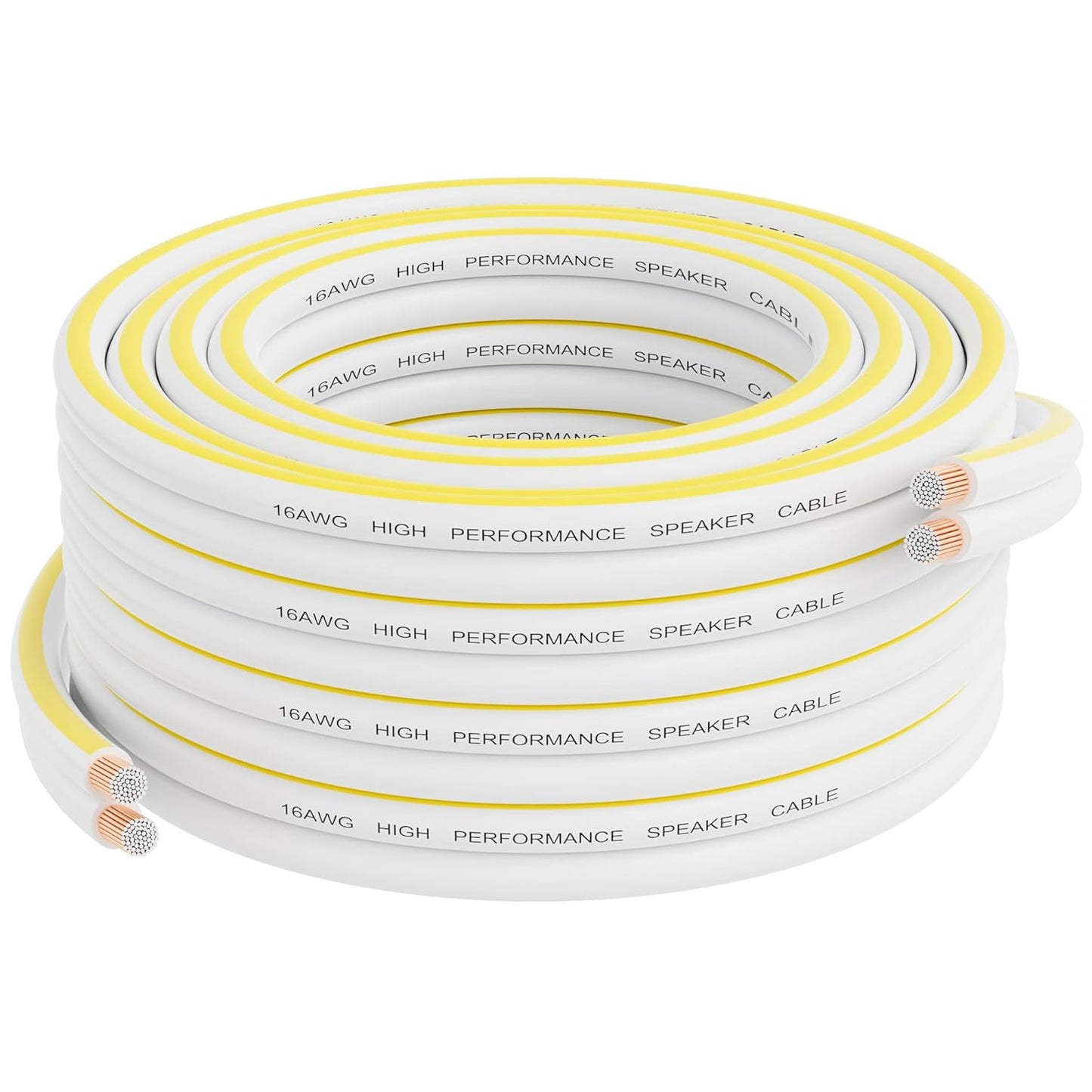 Mygatti 14AWG 50 14/2 2 Speaker Wire FT, Gauge Audio Speaker Wire, for Car Speakers Stereo, Home Theater, Automotive