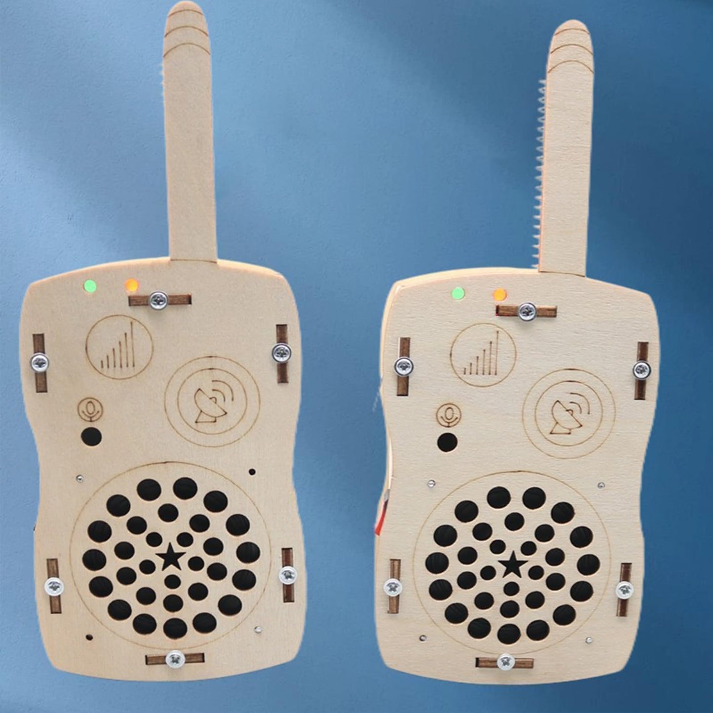 STEM Toys for Age 6-8-13 Crafts Kits Building Your Own Walkie Talkies for Kids Stuffers Birthday Gifts for 6 7 8 9 10 11 12 14+ Years Old Boys Girls Teens Engineering DIY Electronics Circuit Projects