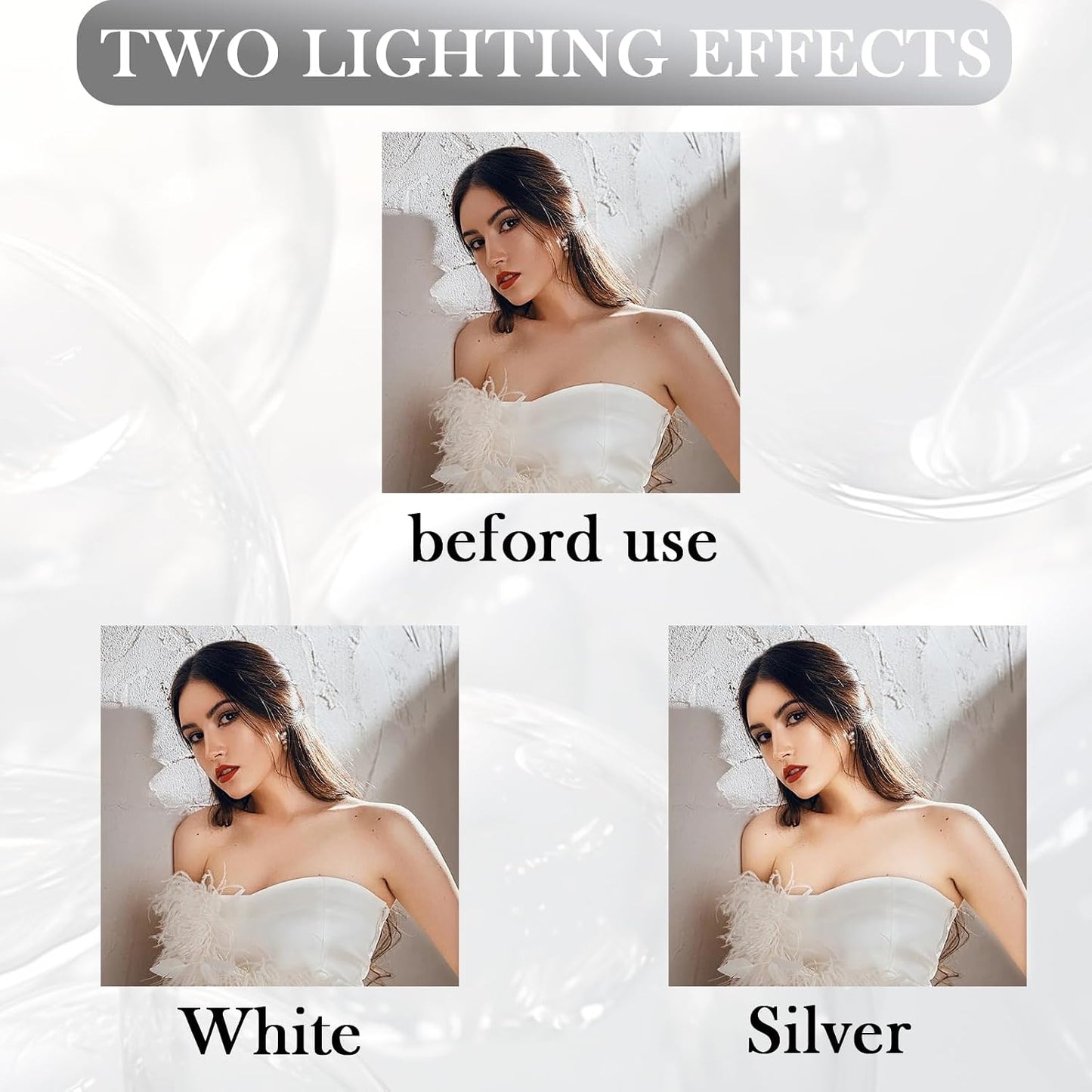 MEIYIFANG 2 1 30cm) in Lighting Reflectors Portable Collapsible Round Light Reflector Water-Resistant Photography