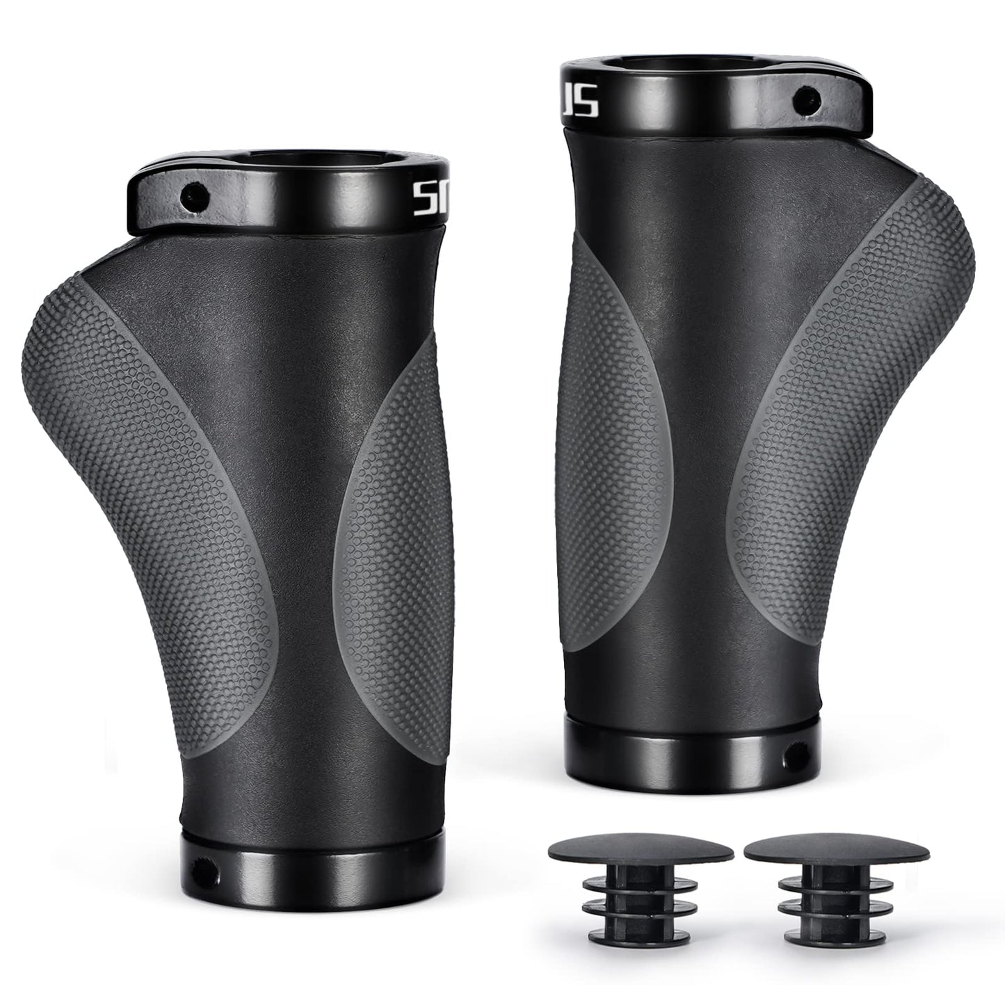 Bike Grips Rubber Ergonomic Antislip Handlebar Grips for MTB Bicycle Mountain