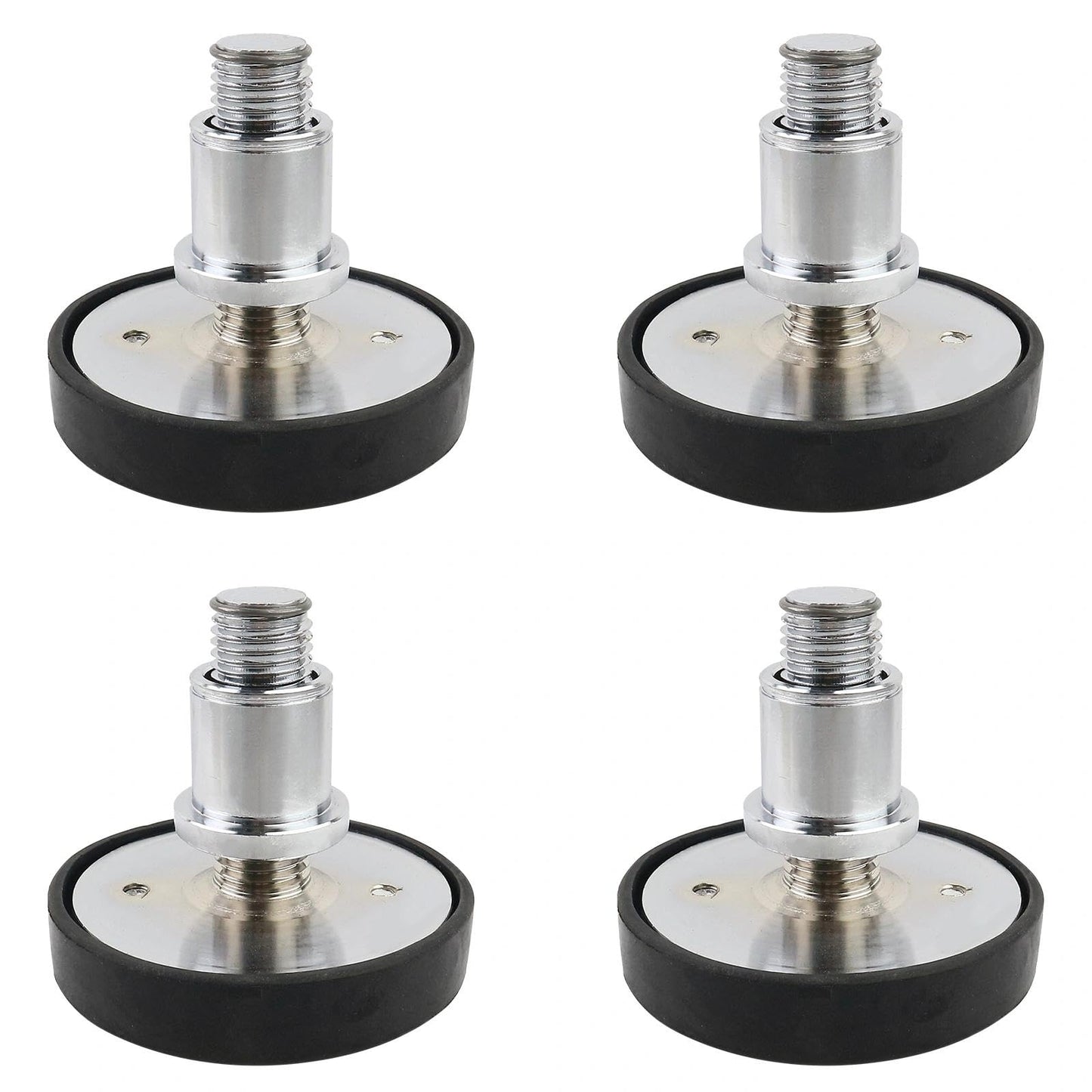 SONAKY 4pcs Shaft Diameter 38mm Car Lift Rubber Tray, 4-9cm Plus-High Car Lift Feet Pads Replace for 2 Post Car Lift Bridge Jack Car Heightening Feet Tray