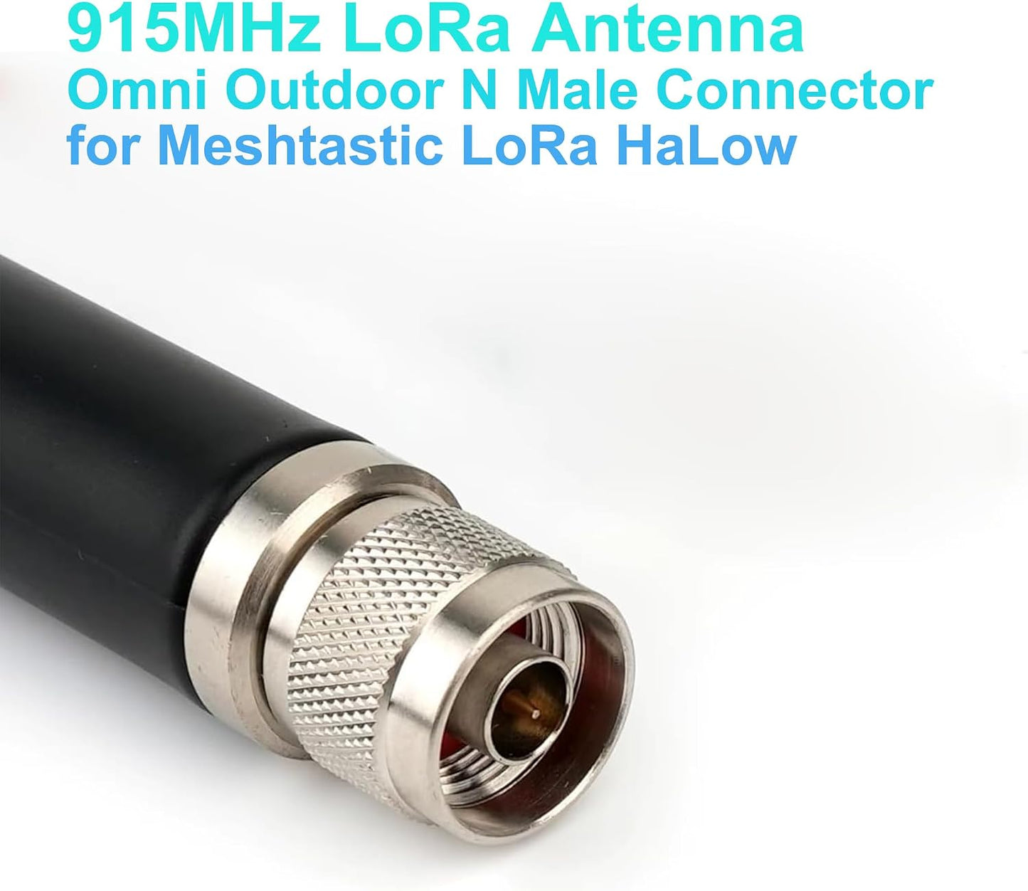 XWWXGG 915MHz 5dBi 915MHz (1pack) Lora Antenna Gain Omni with N Male Connector for Meshtastic Lora HaLow