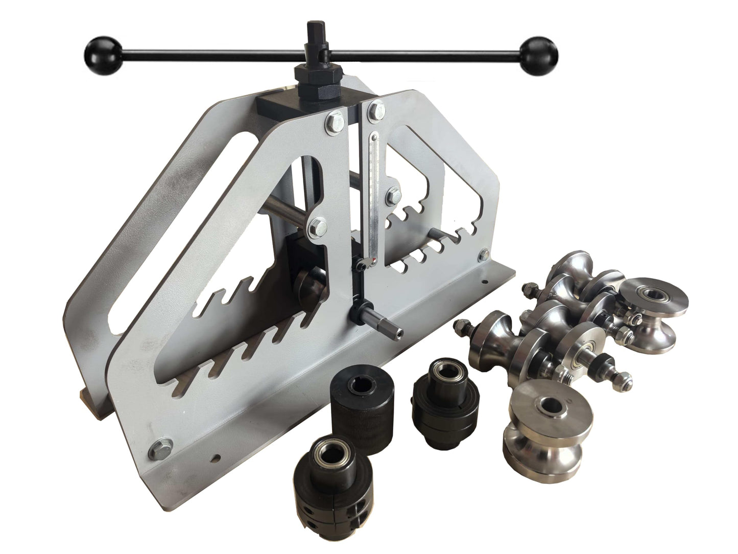 WTK0042 Tube/Pipe Roller/Ring roller/Tube bender with Adjustable square die,1-1/2" die and 2’’ die