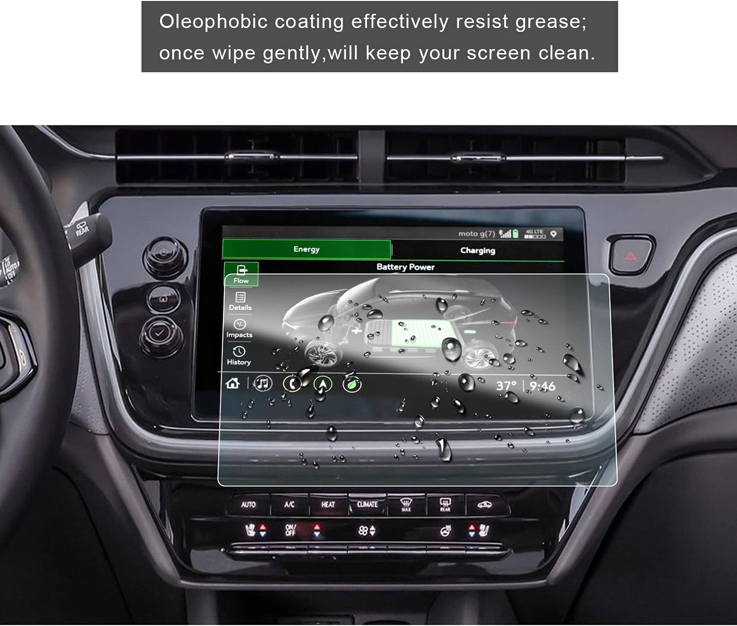 2022 2023 10.2 Inch (10.2-Inch) LFOTPP Car Navigation Screen Protector for C*hevrolet Bolt EUV Auto Accessories Car