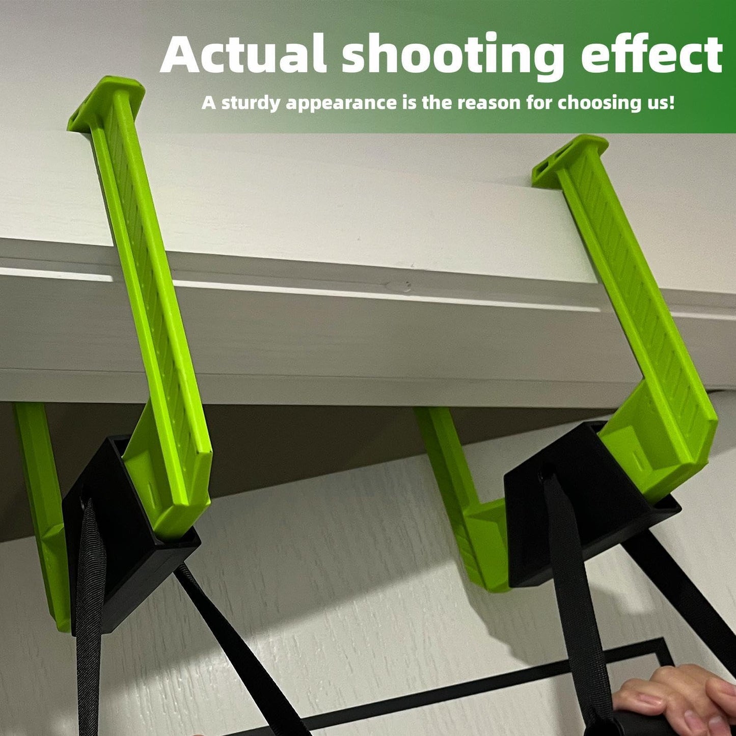 Portable Pull Up Bar,Pull Up Bar Door Frame for Work from Home Fitness.Load bearing capacity exceeding 330lbs