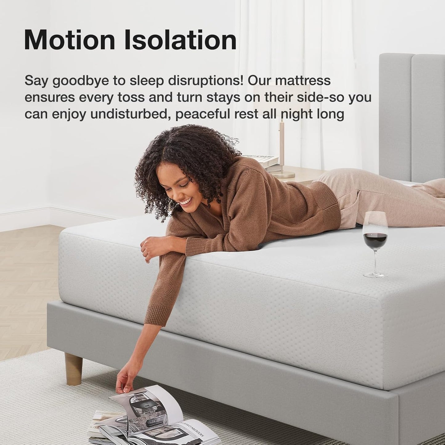 Novilla Twin XL Mattress - 12-Inch Gel Memory Foam for Cooling Comfort & Pressure Relief | CertiPUR-US Certified
