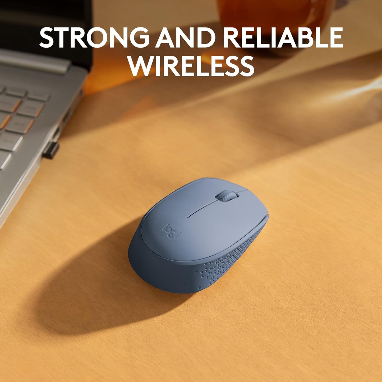 Logitech M170 2.4 12-Months Wireless Mouse for PC, Mac, Laptop, GHz with USB Mini Receiver, Optical Tracking, Battery