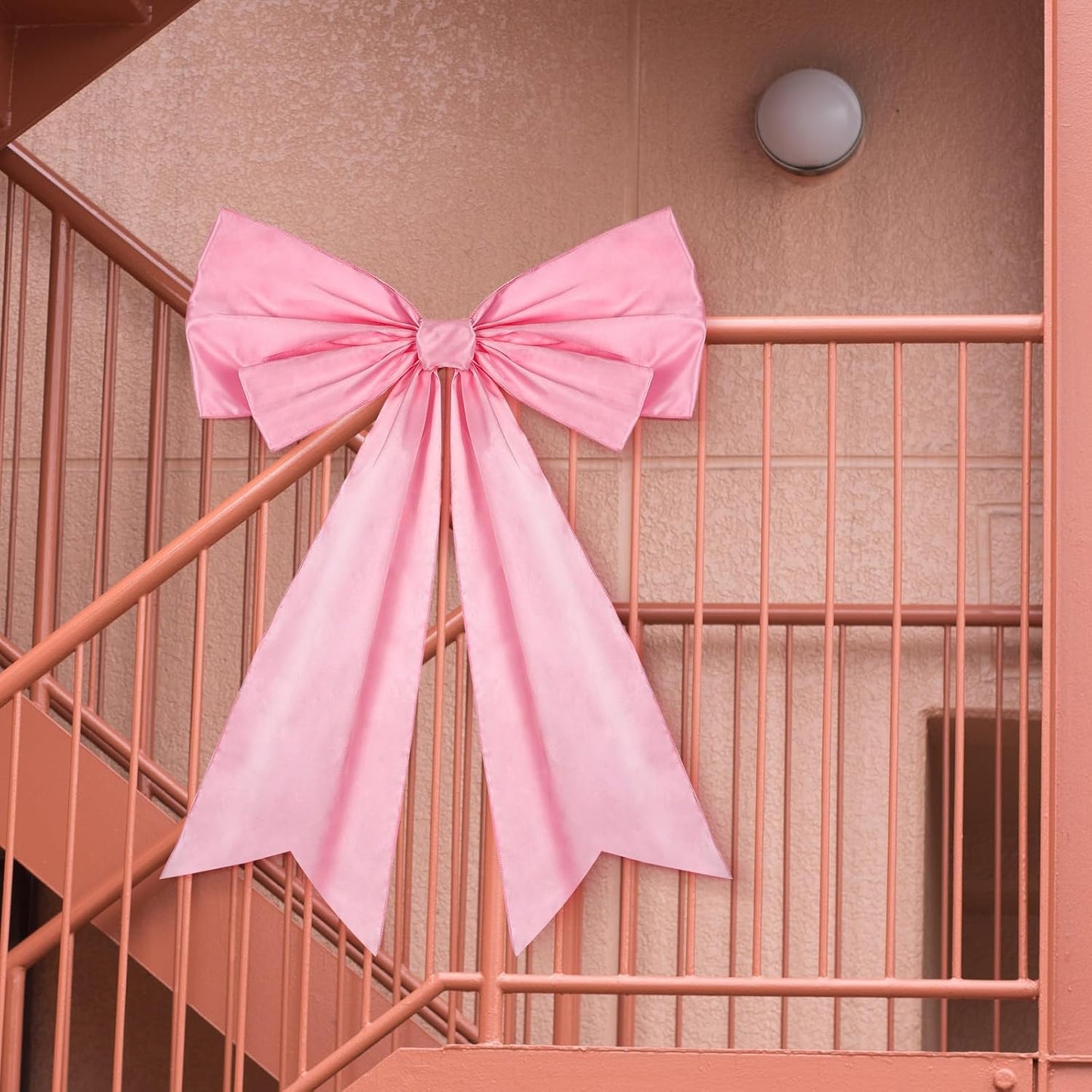 Skiennix Large Pink Coquette Bow - 27.6 x 21.7 Inches | Perfect for Birthday & Bridal Showers