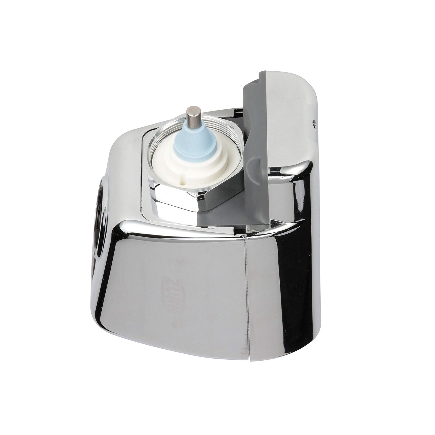 Zurn ZER6000AV-WS1-CPM AquaVantage AV ZER Exposed Sensor Diaphragm Flush Valve with 1.6 GPF and Metal Cover in Chrome & ZERK-CPM AquaSense E-Z Flush Retrofit Kit with Metal Cover, Chrome