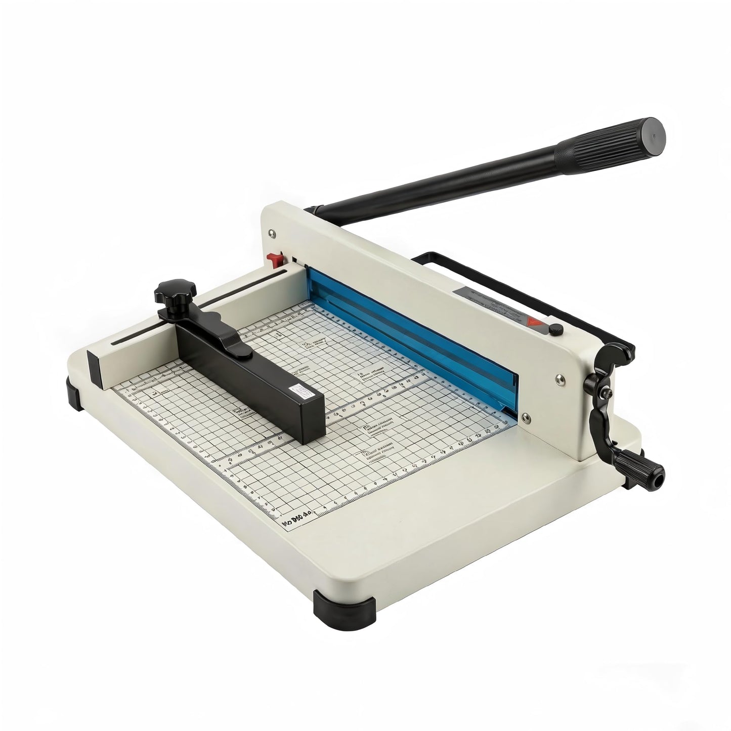 Gleebe Heavy Duty Paper Cutter Guillotine 12 Inch Cutting Length Capacity Up to 400 Sheets Ideal for Offices Schools Print Shops Professional Quality Trimmer for Precision Cutting