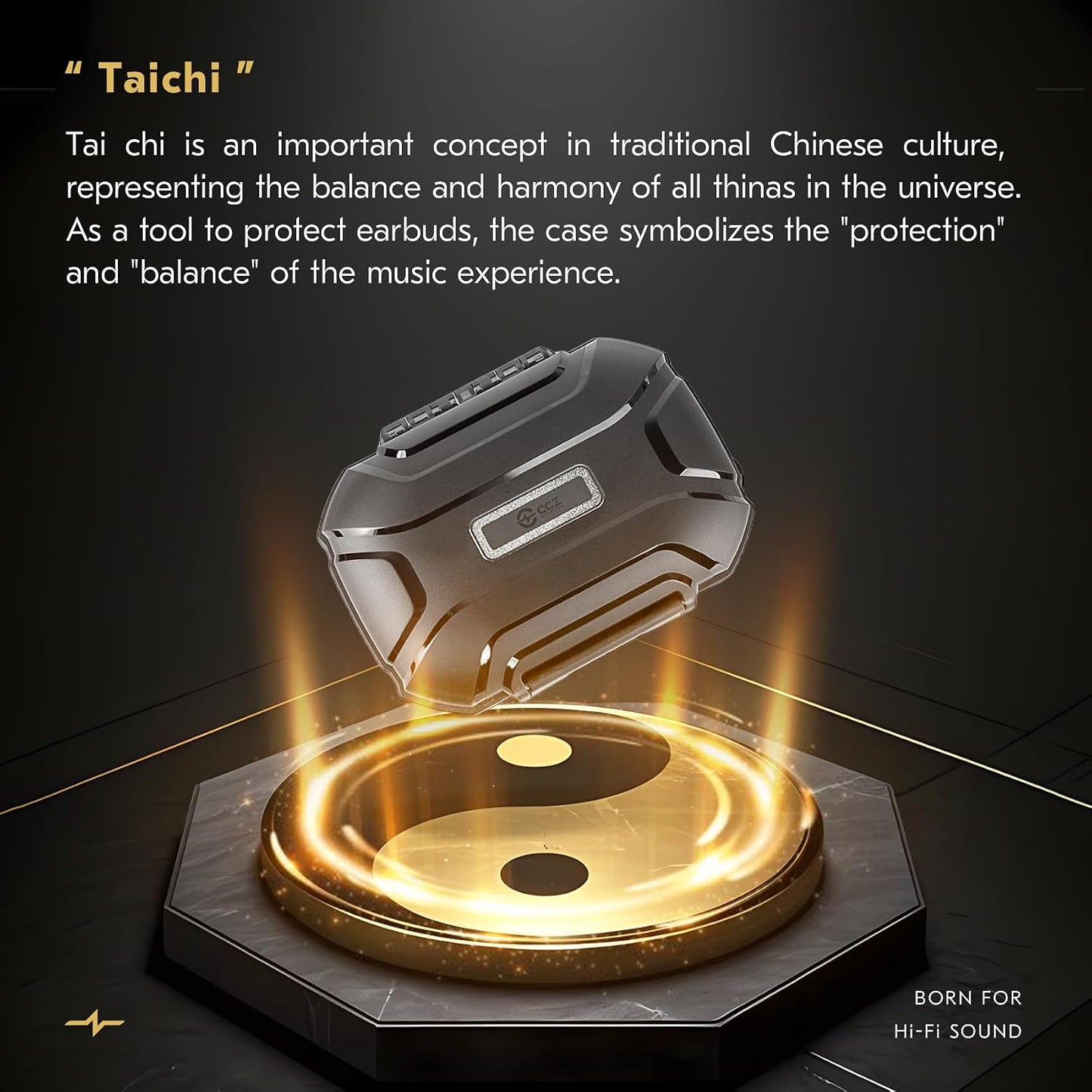 YINYOO ZC01 ZS10 SE215, KS1, ZS12 2, CCZ Hard Shell IEM Case for KZ Pro in Ear Monitor, Travel Portable Earbuds Case