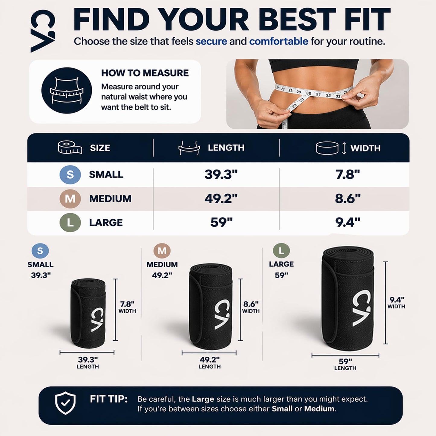 Chick-Active Heat-Boost Waist Trimmer with Secure Phone Pocket – Premium Sweat Amplifying Sauna Belt for Women & Men, Anti-Slip Core Trainer for Gym, Cardio & Enhanced Results (Pink, Medium)