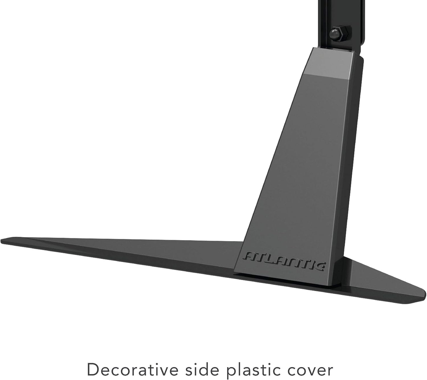 Atlantic 42" 66 lbs, 63607103 Table Top TV Stand - Universal Adjustable Table Top TV Stand, Adjust Height, Base Mount