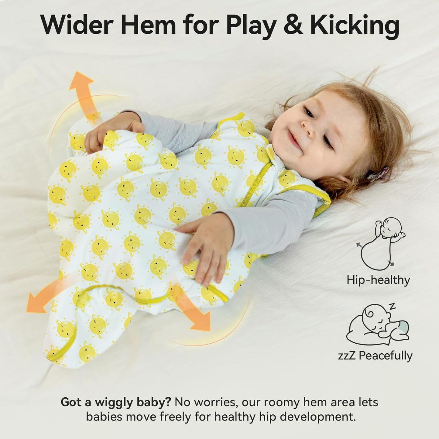 Bamboo Rayon Sleep Sack by [Brand Name] - Supersoft 1.0 Tog Toddler Wearable Blanket | 24-36 Months