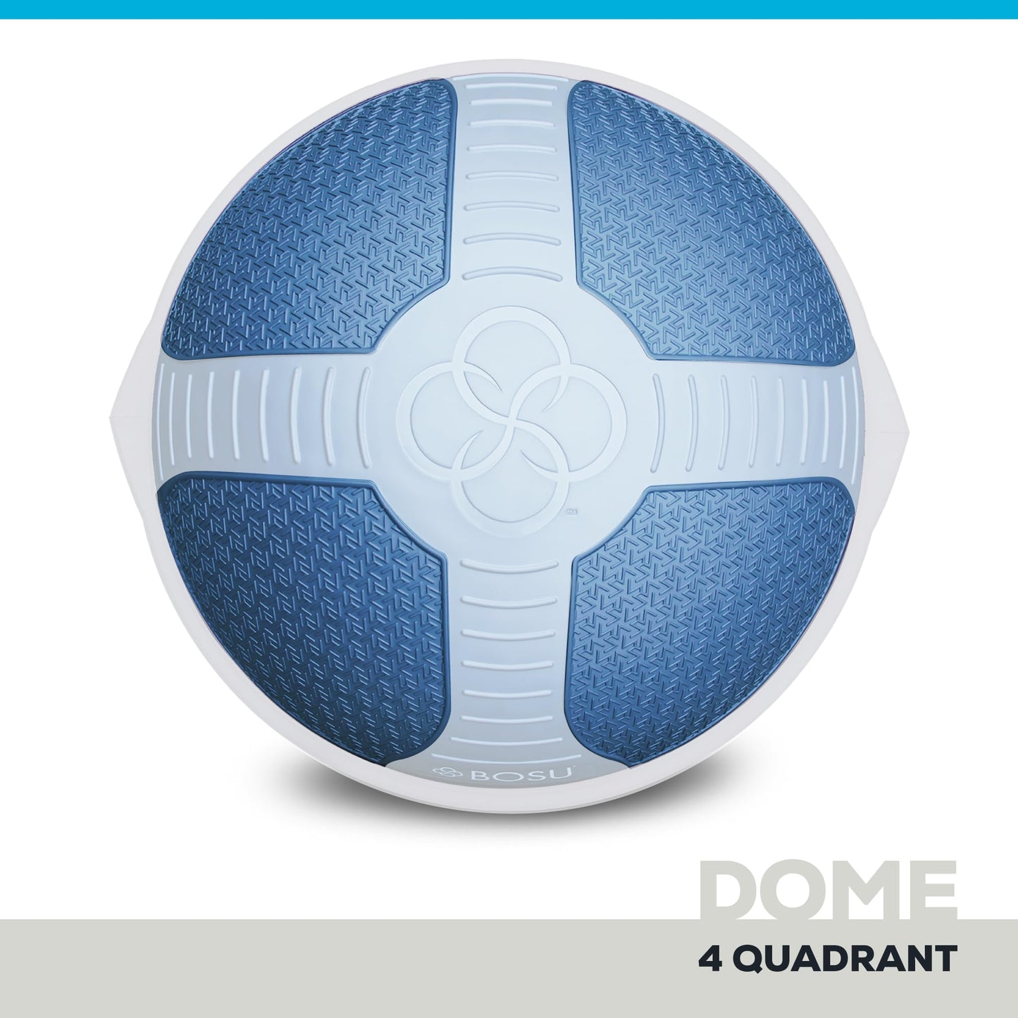 Bosu Pro NexGen 25IN Home Fitness Exercise Gym Balance Trainer with Pump, Blue
