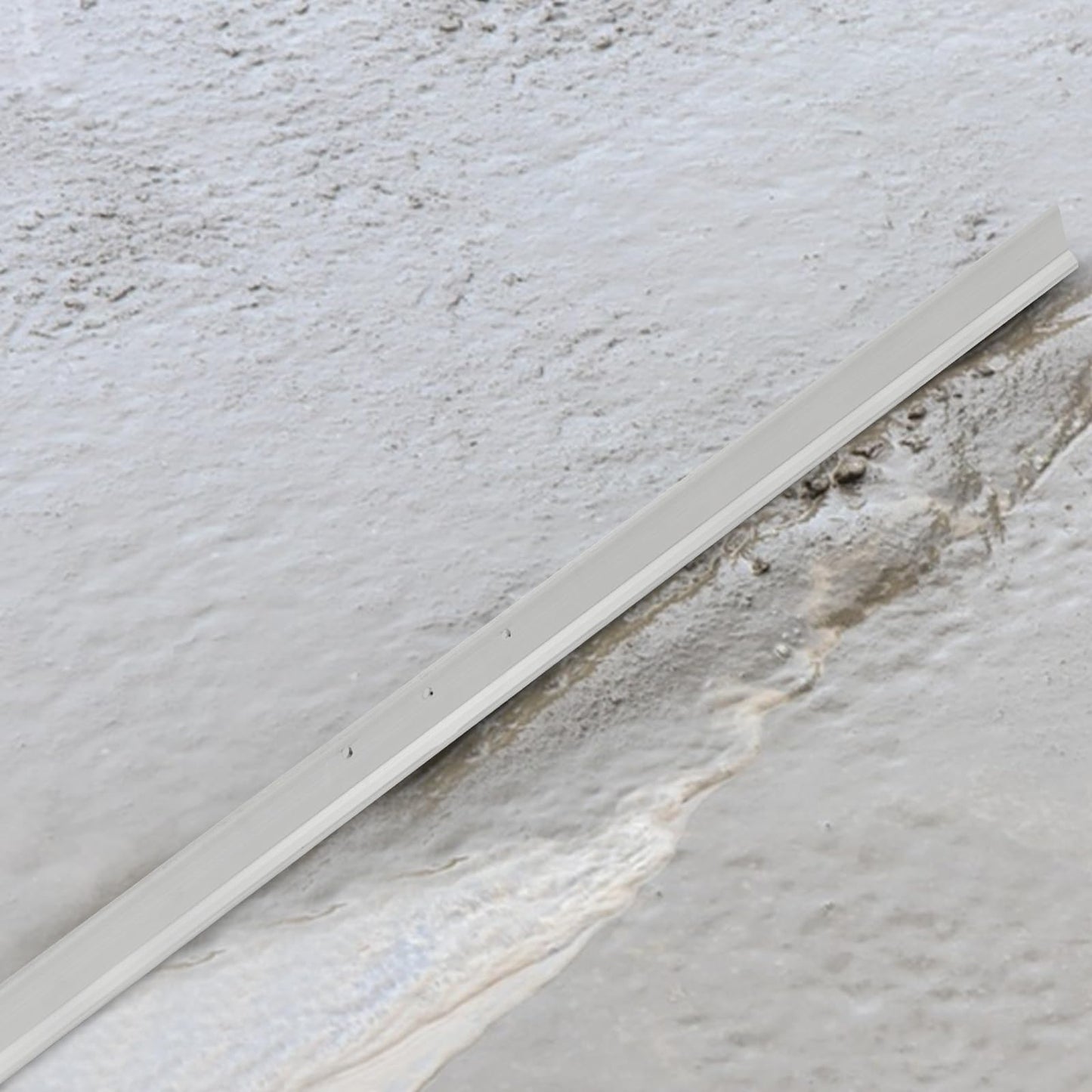 Screed Blade Board, 6.5 FT Aluminum Alloy Screed Concrete Vibrators, Cement Vibrating Surface Power Trowel, Concrete Finishing Tool for Plastering Floor Smoothing