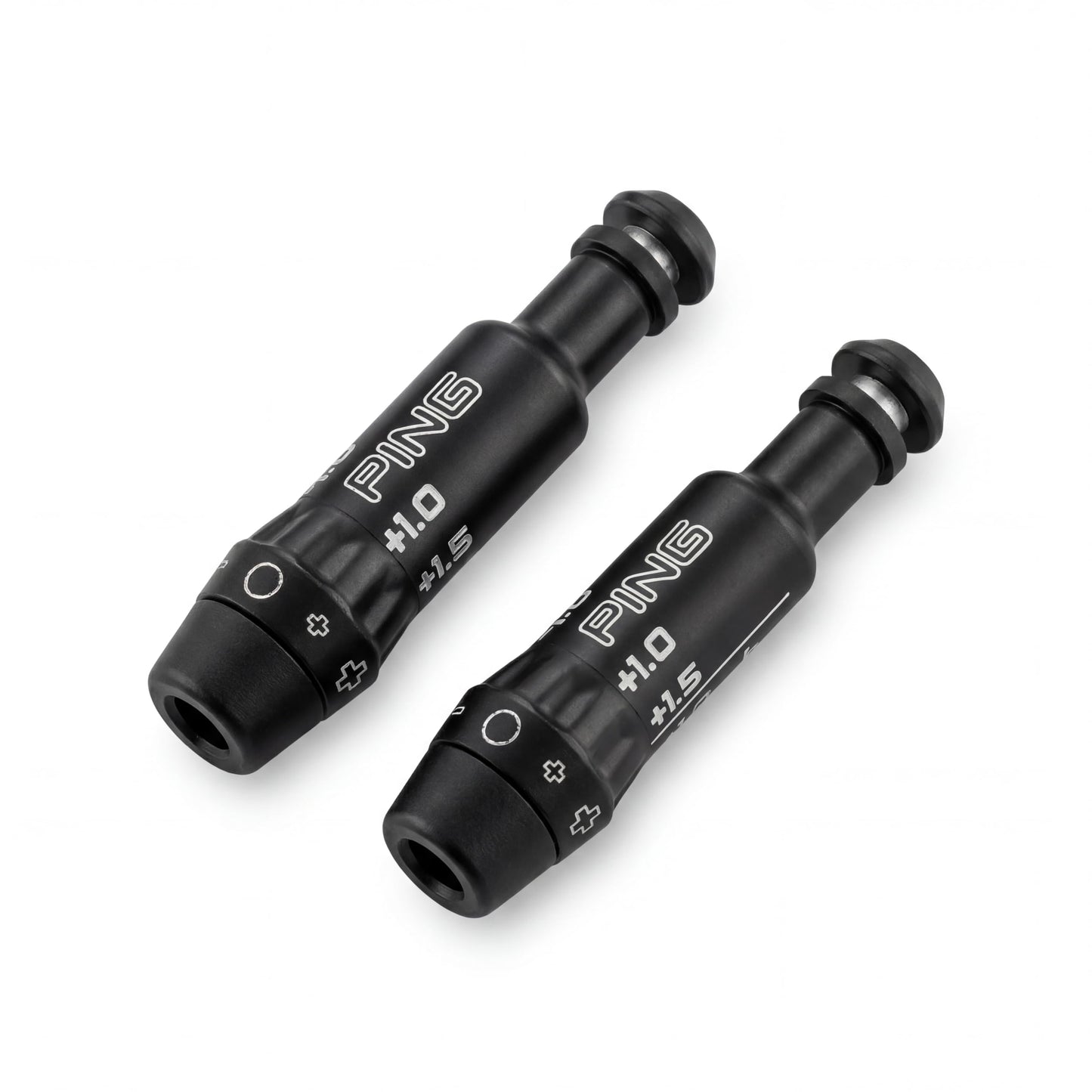 JVeensun Premium Golf Shaft Adapter Sleeve - 0.335" Tip Size | Compatible with Ping G430/G425 Max/G410 Driver & Fairway Woods | All-in-One Kit for Shaft Extension & Replacement (Black |2pcs)