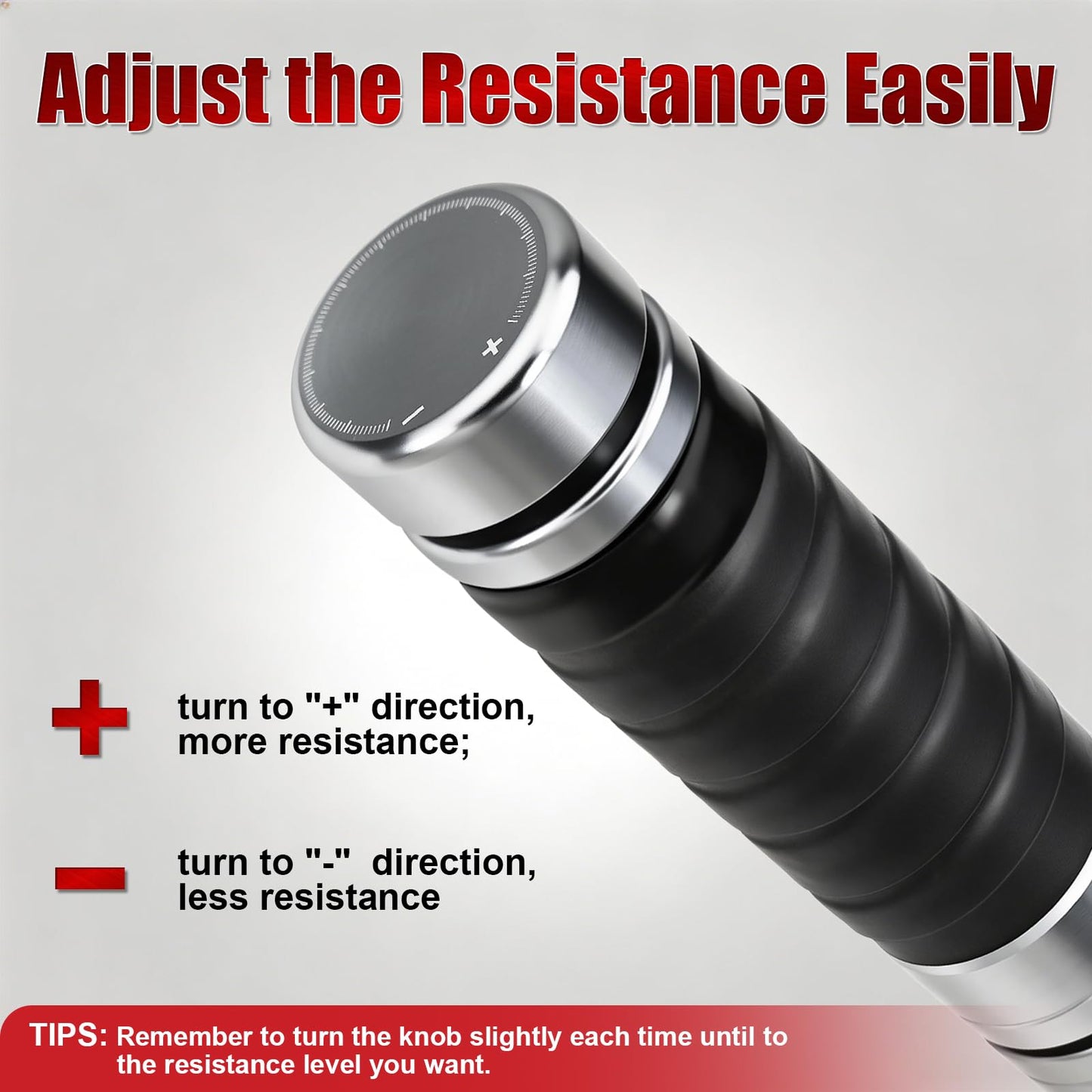 Forearm Strengthener, Adjustable Resistance Forearm Wrist Strengthen Trainer, Sweat-resistant Wrapped Handle Grip Strength Trainer, Portable Exercise Equipment for Men and Women, No Weights Needed