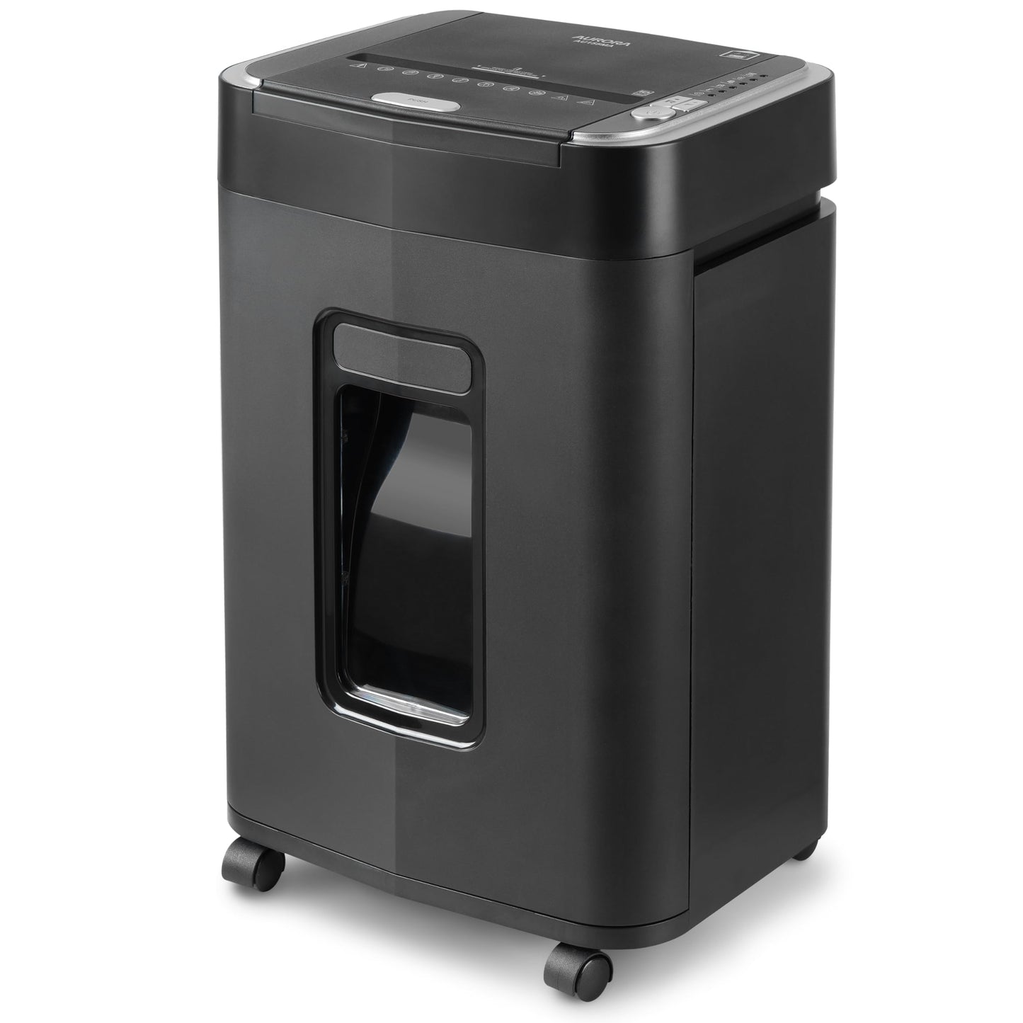 Aurora Professional Grade 150-Sheet Auto Feed Micro-Cut Paper and Credit Card Shredder/60 Minutes Continuous Run Time