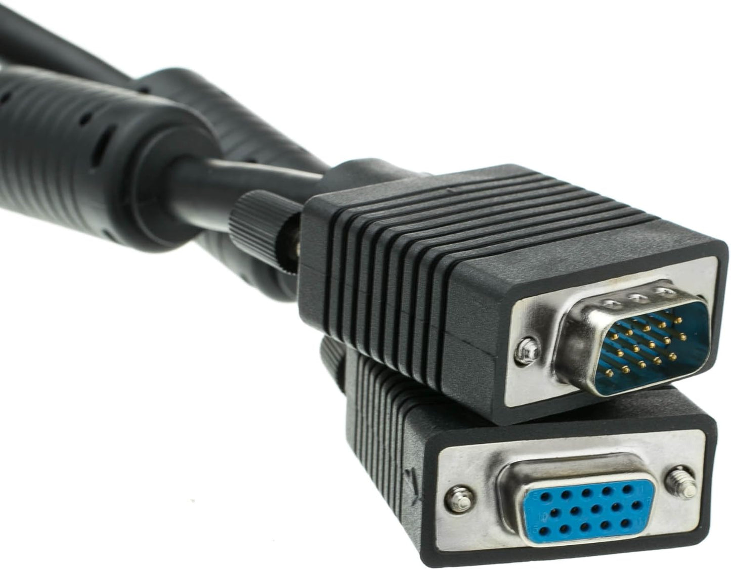 HD15 HD15 6 CableWholesale VGA Extension Cable SVGA Male to Female Male to Female Double Shielded Monitor Video Coaxial