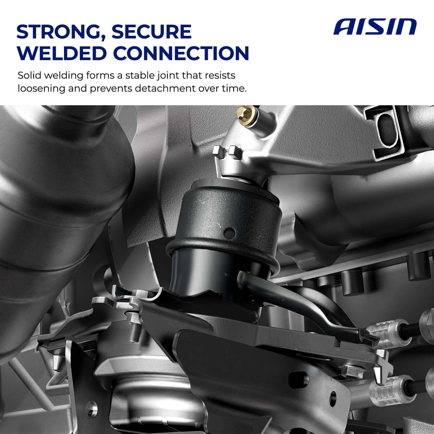 AISIN AFTERMARKET EMTFD-00267 Front Left Hydraulic Engine Motor Mount - Compatible with Ford Explorer 2020-2023 - L4 2.3L